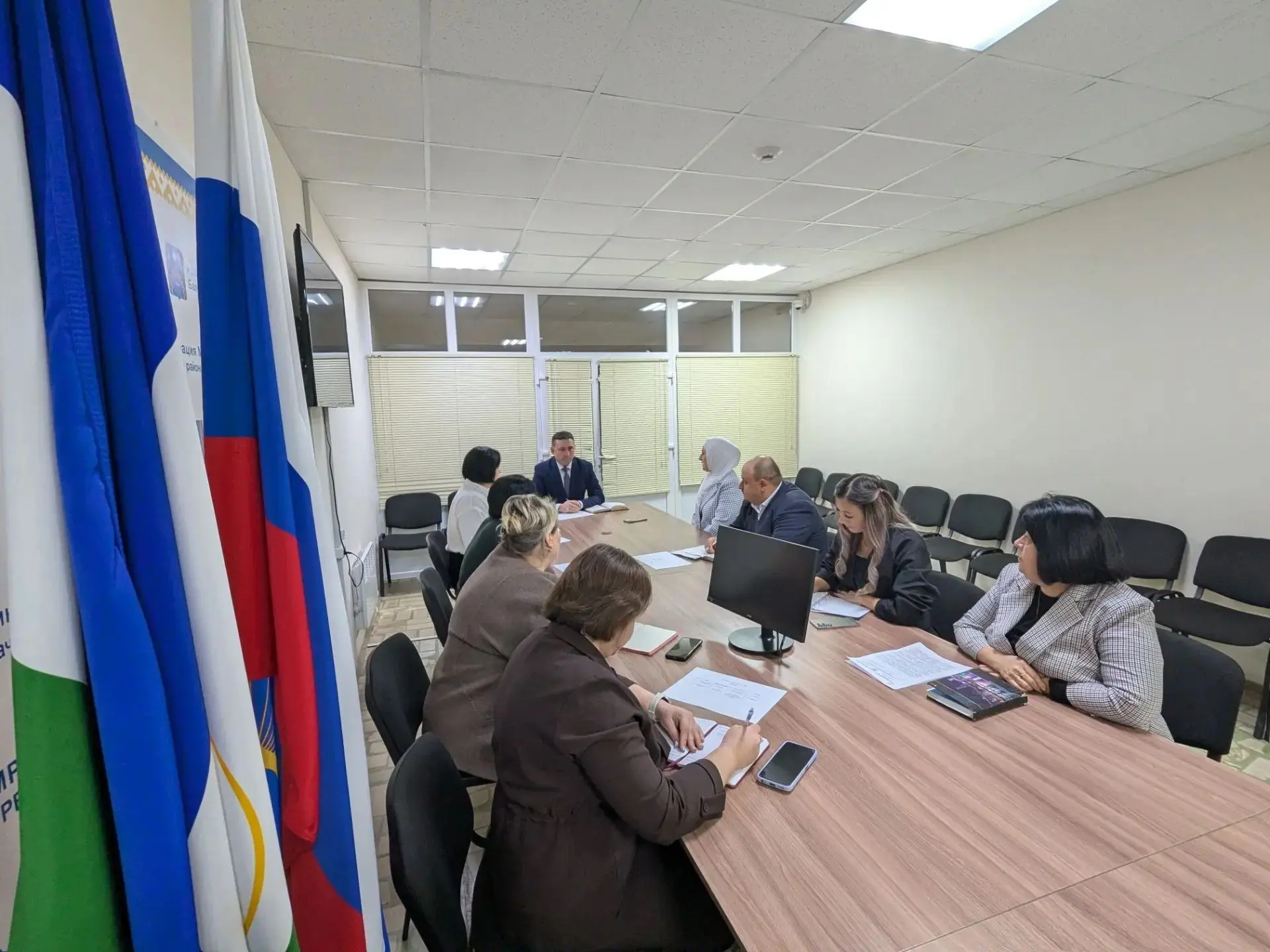 В администрации района в рамках «Предпринимательского часа» под руководством главы Ильг...