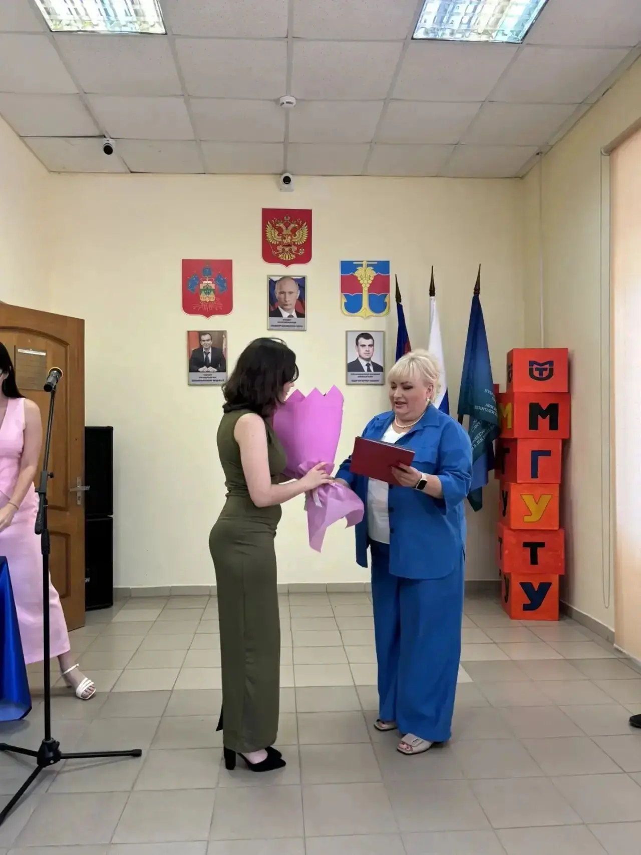 В ККГИПИБ состоялась торжественная церемония вручения дипломов выпускникам бакалавриата кафедры «Тех