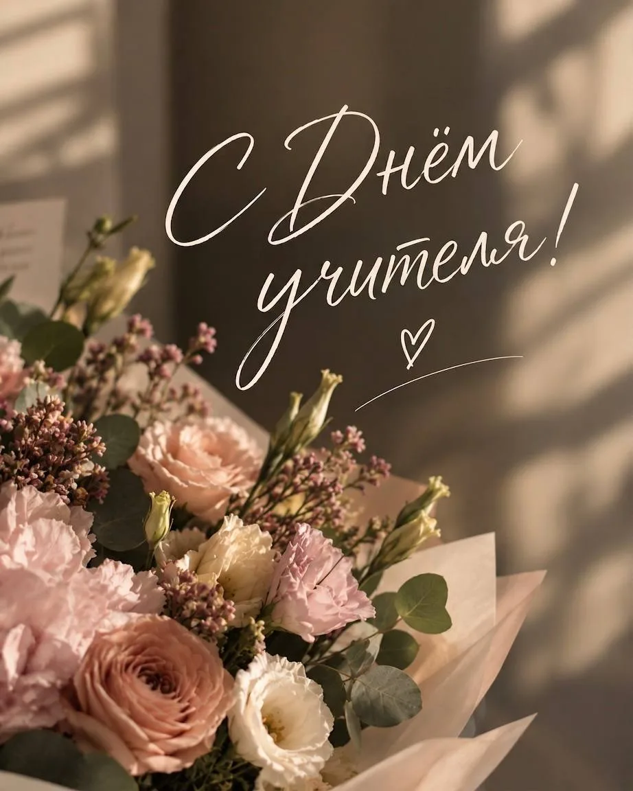 💐📚 С Днём учителя!