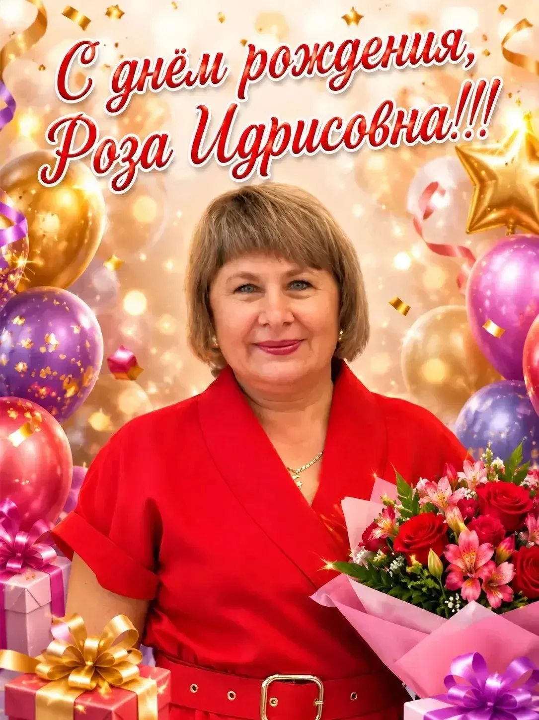 Уважаемая Роза Идрисовна!💐