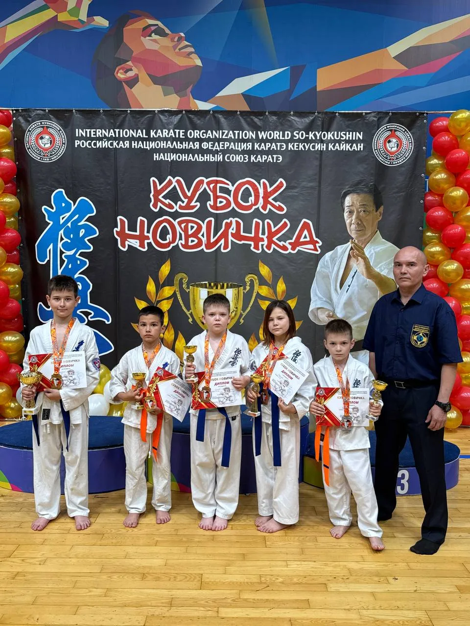 🥋 В Казани 17 мая прошел «Кубок новичка» по каратэ Кекусин Кайкан среди новичков от бе...