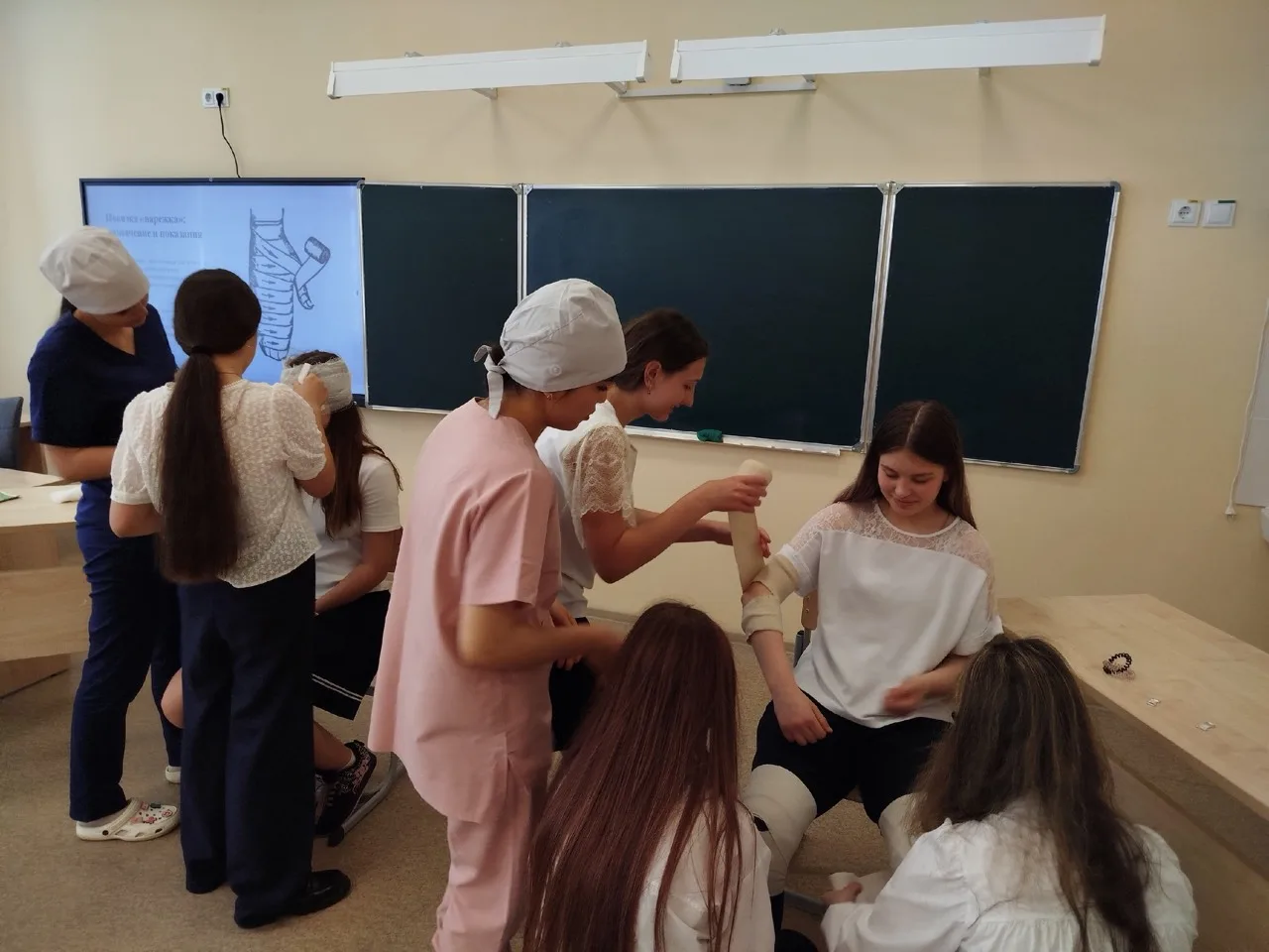 22 мая 2026 года преподаватели и студенты  Борисоглебского медицинского колледжа  приня...