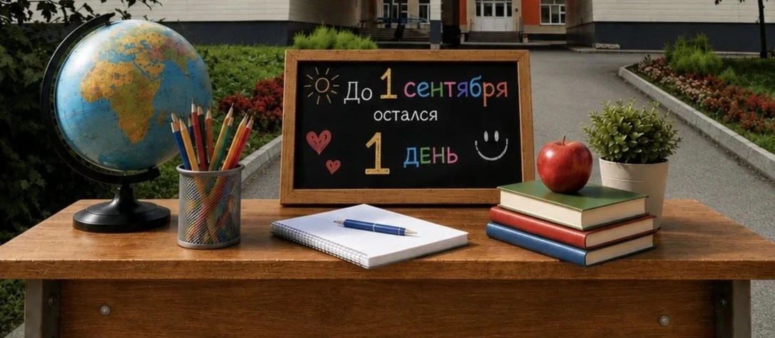 До 1 сентября осталось 1 день!