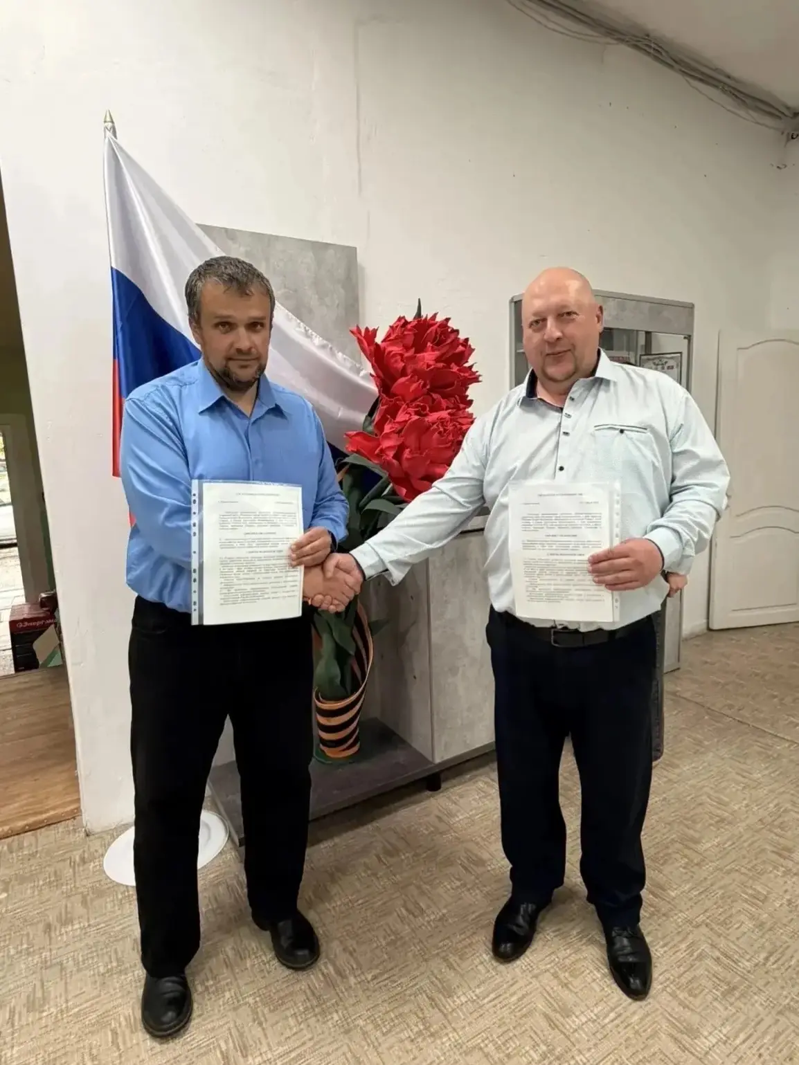 🤝 Центр патриотического воспитания «Крепость» подписал соглашение о сотрудничестве с профсоюзной ор