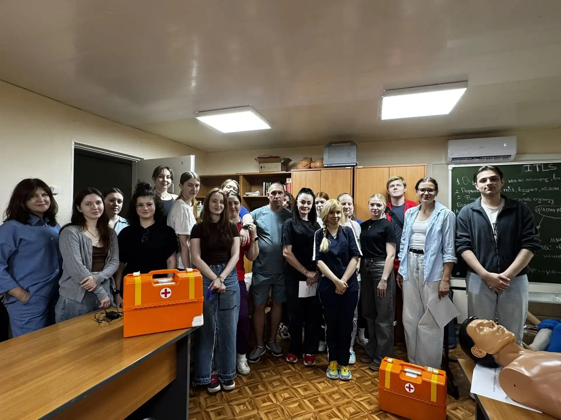 🚑🏥Вчера на Центральной подстанции прошла масштабная тренировка. Специалисты скорой медицинской пом