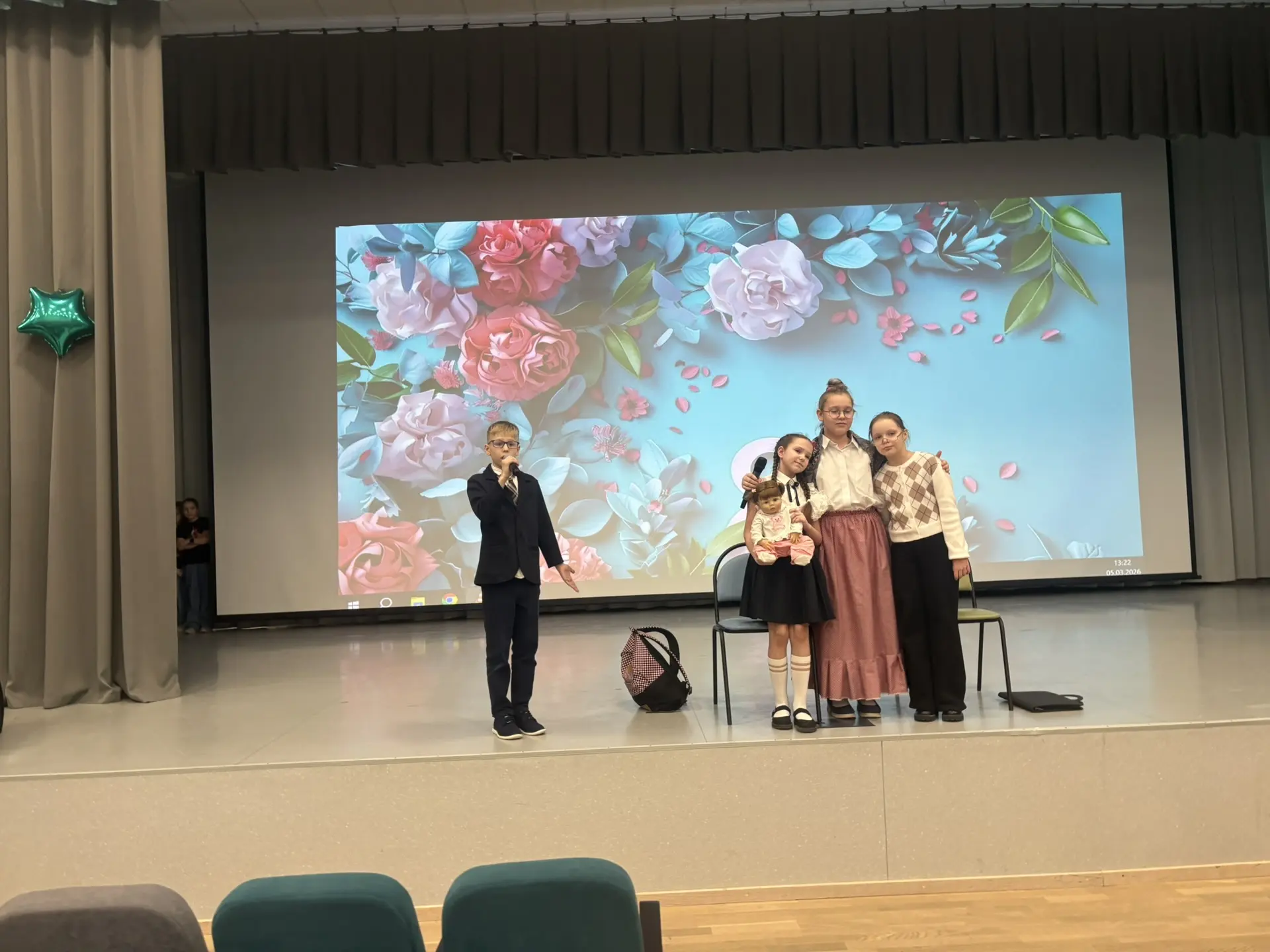 🌸✨ В нашей школе состоялся незабываемый концерт, посвящённый самому нежному и весеннему празднику — 