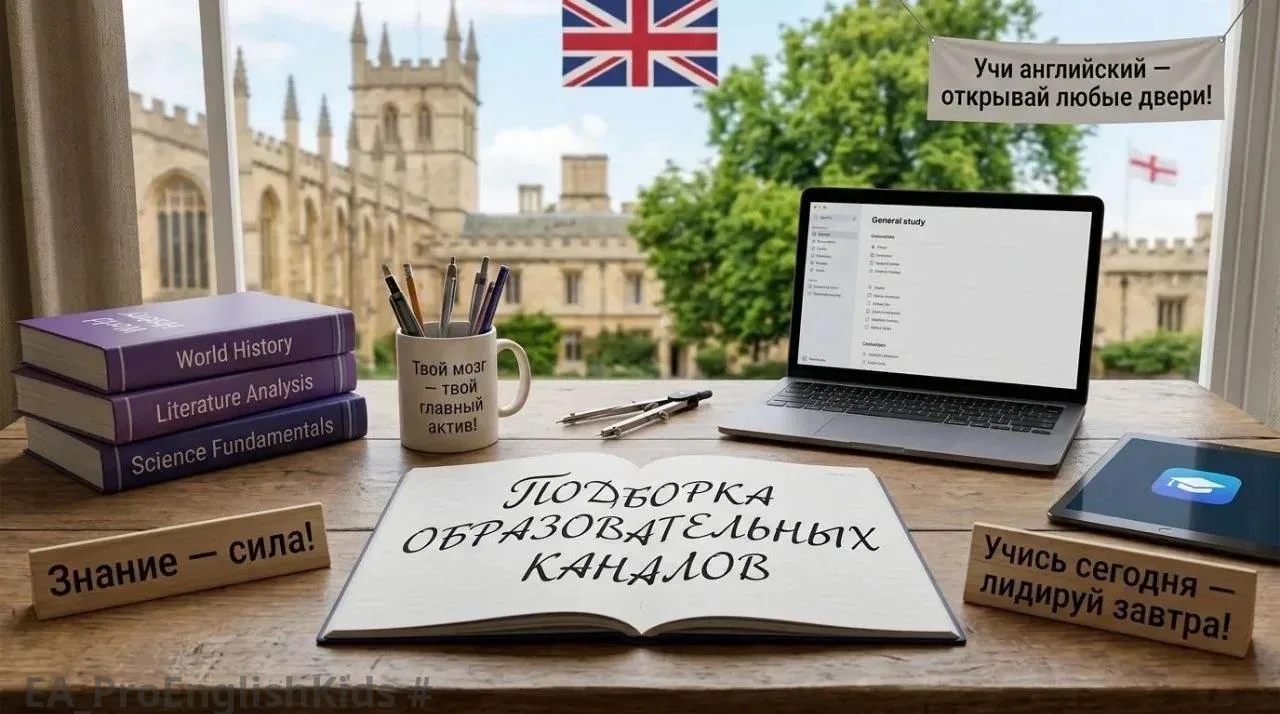 Подборка Образовательных Каналов 📚