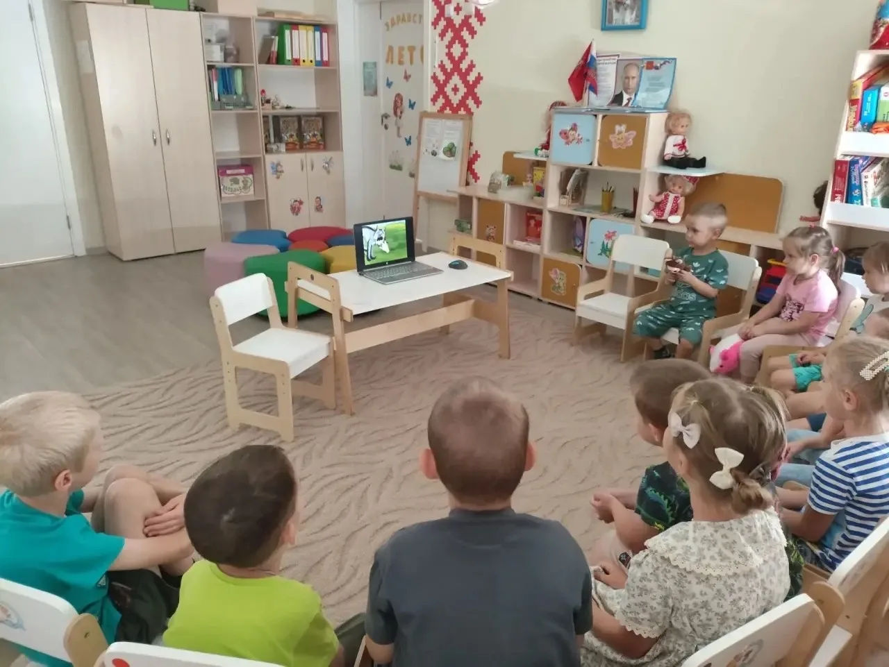 В рамках муниципального проекта «Возрождение казачьих традиций в детских садах Волоконо...