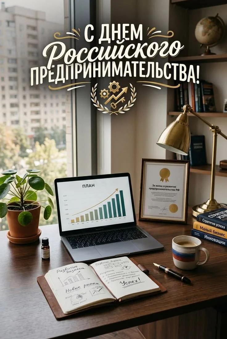 ⚡ Поздравляем с Днем российского предпринимательства! Этот праздник – про людей, которы...