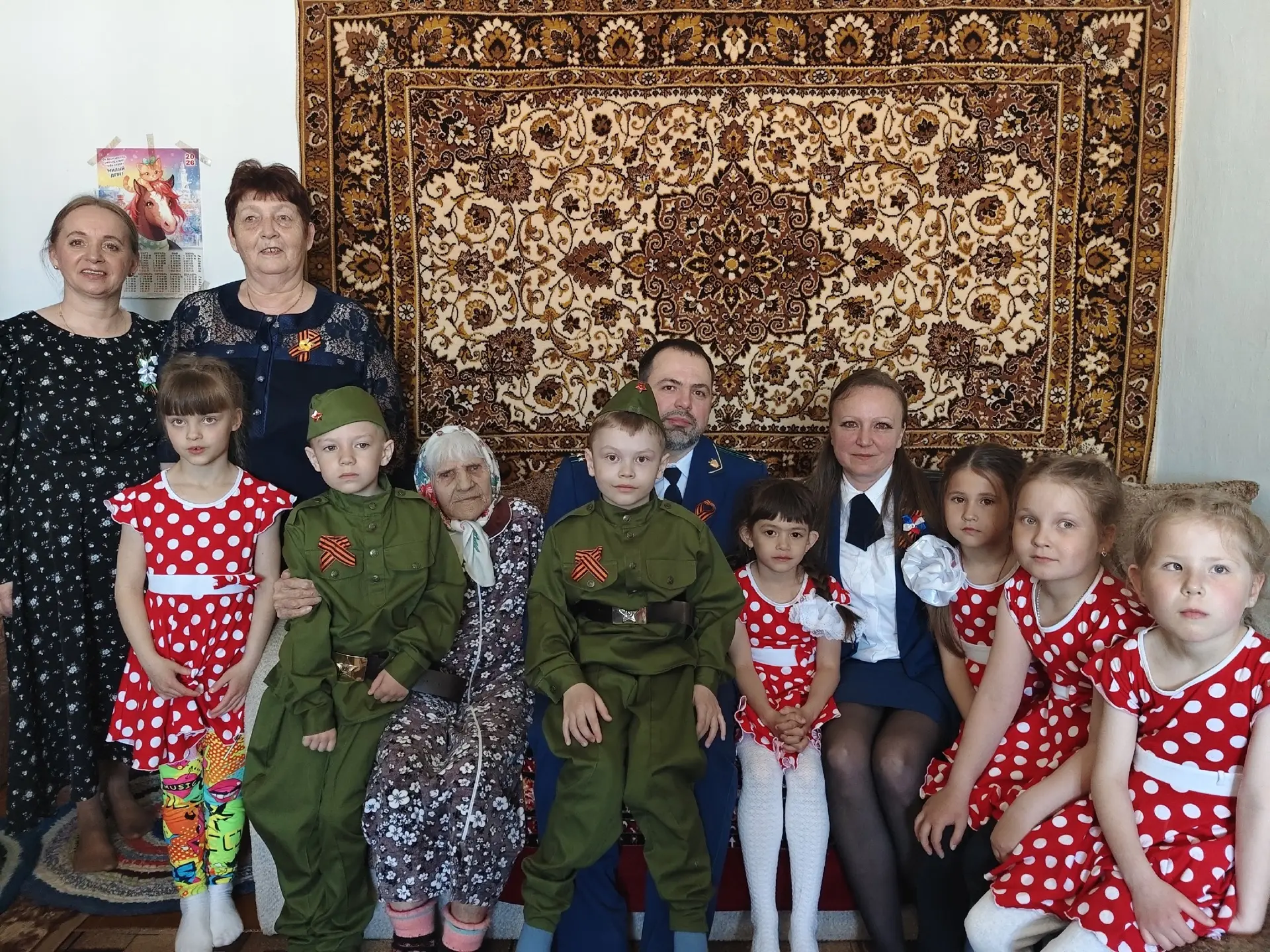 🇷🇺Накануне Дня Победы воспитанники подготовительной группы"Б"  детского сада "Берёзка...