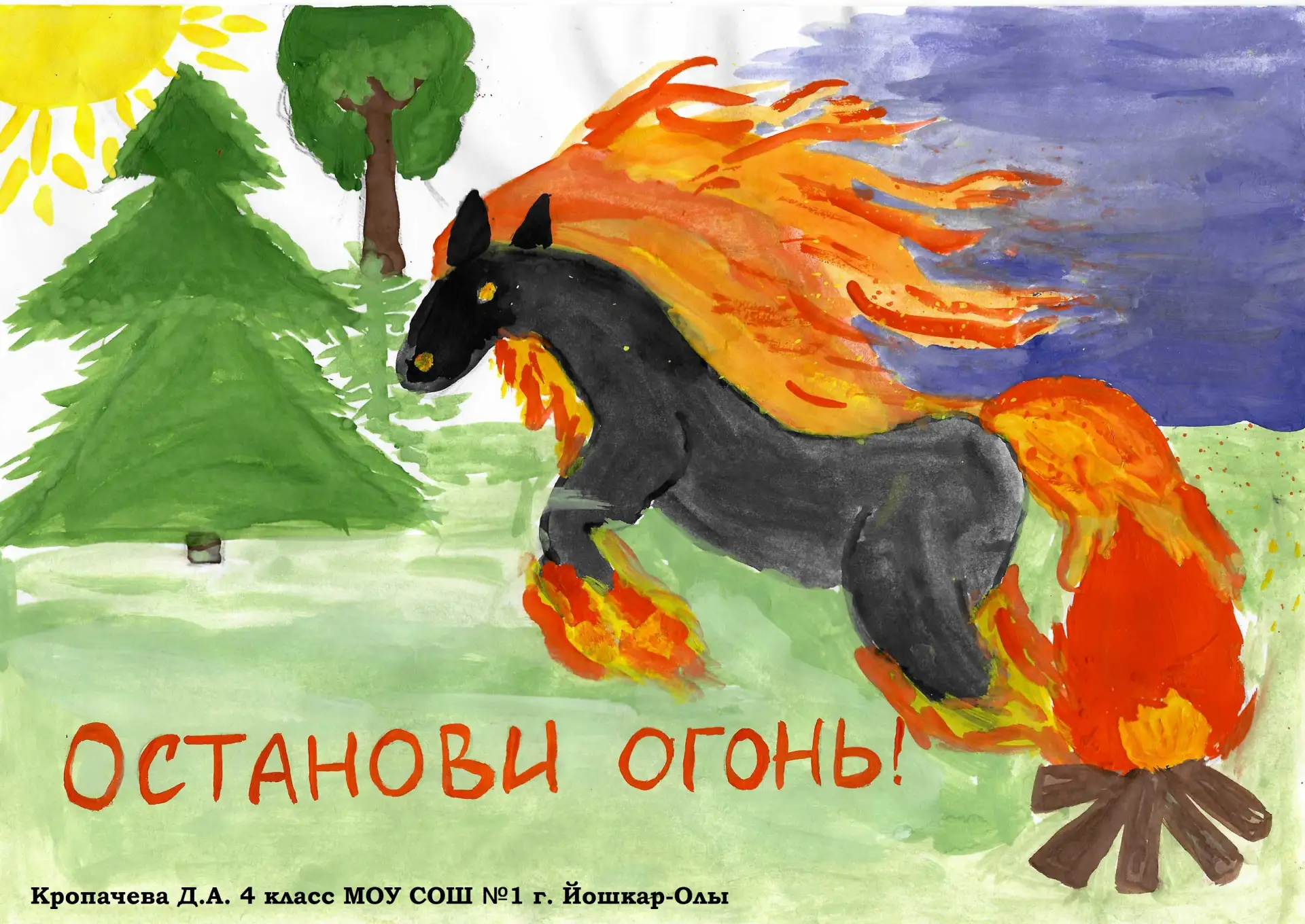 Общие требования пожарной безопасности в лесах!
