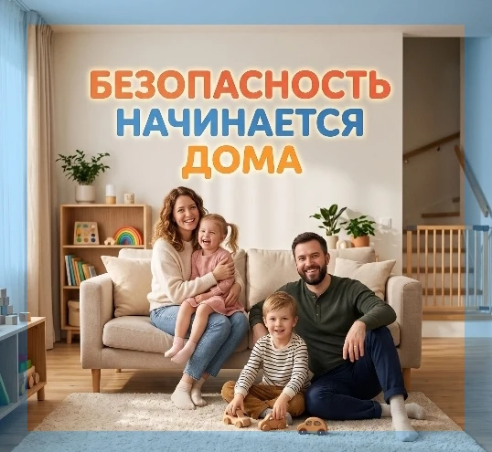 🏠 Безопасность начинается дома: важная памятка для родителей
