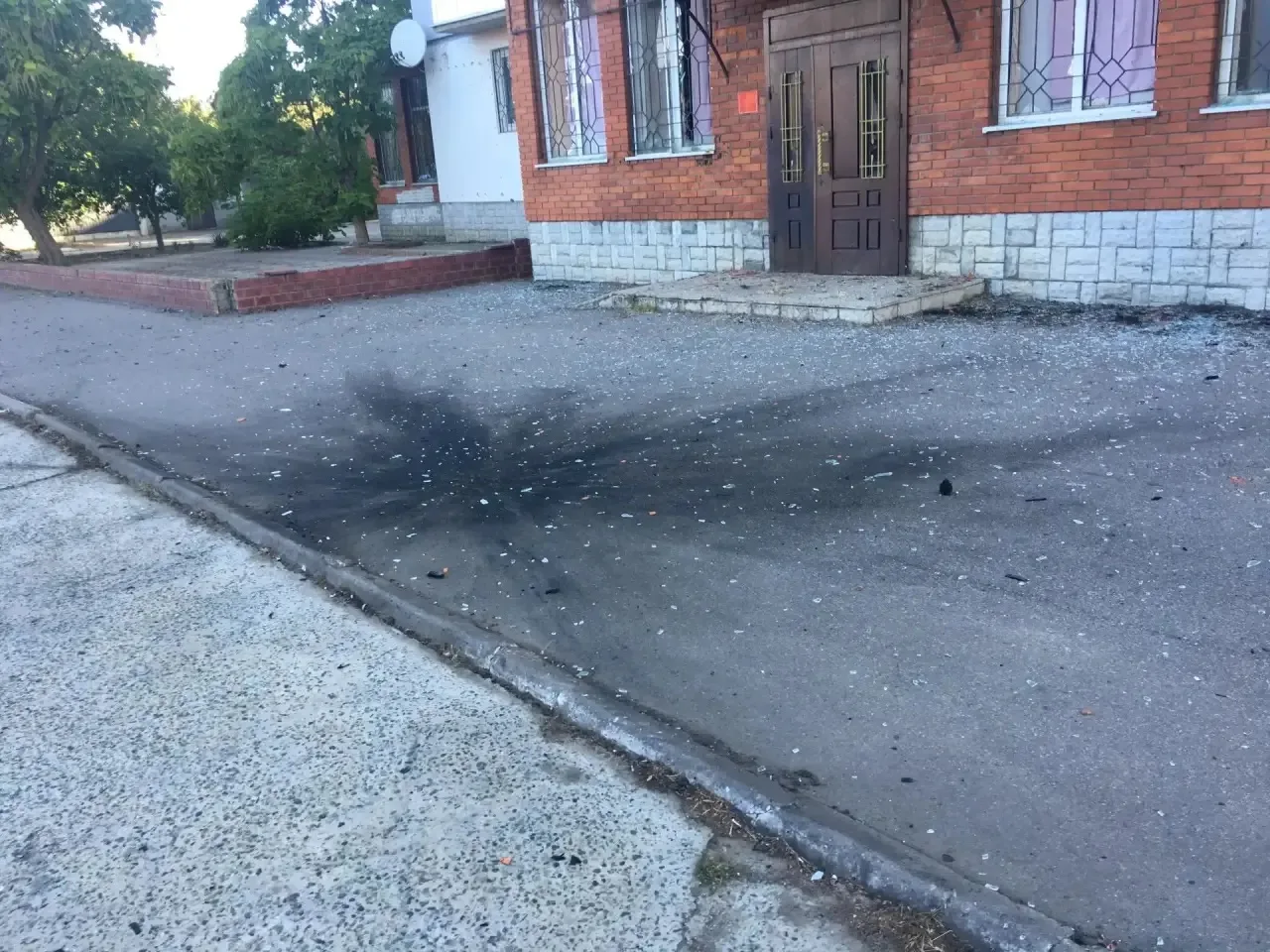 ❗️Последствия атаки БпЛА в округе