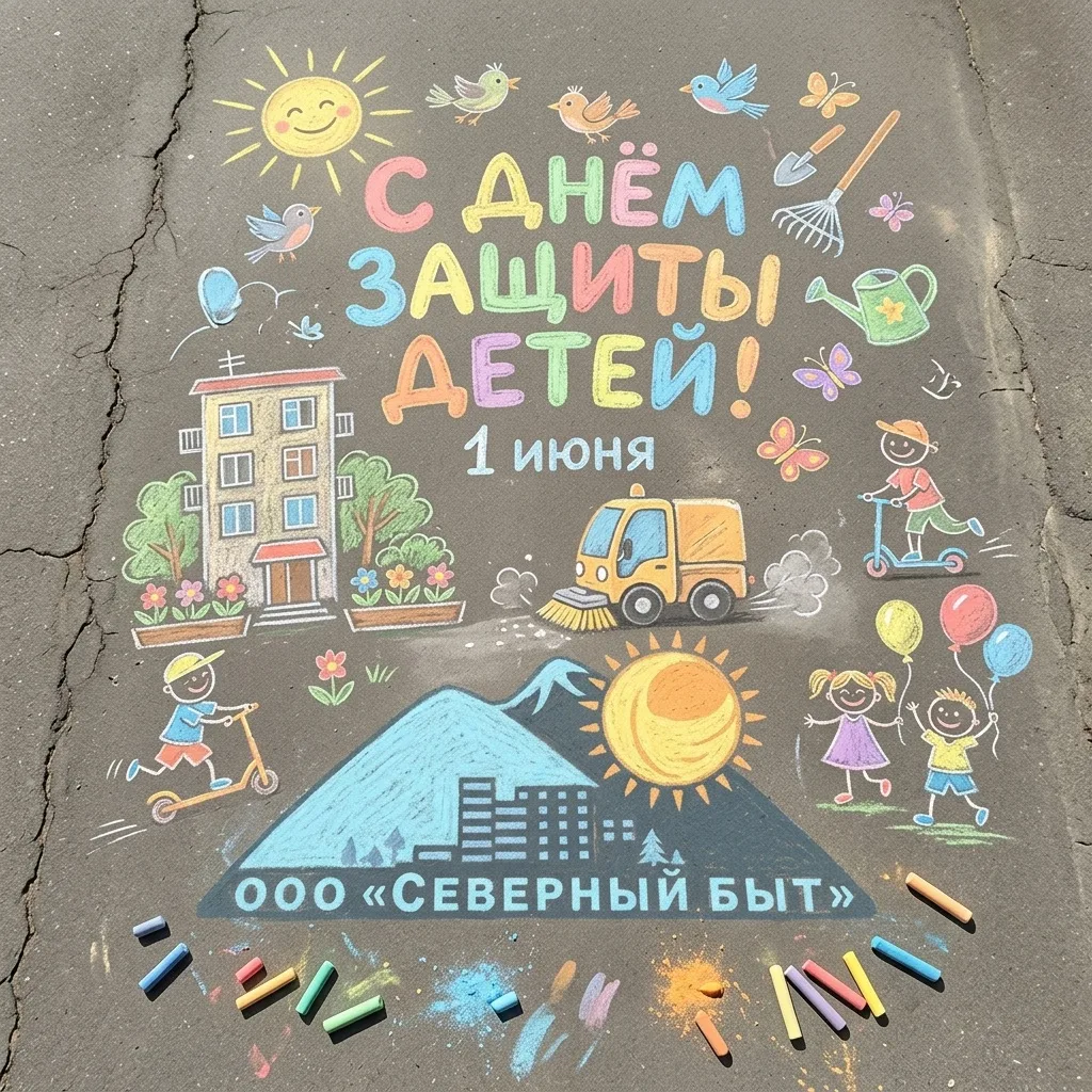🌸 Дорогие собственники и наниматели, с 1 июня — Днём защиты детей! 🌸