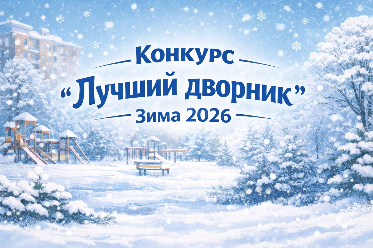 Стартовало голосование в конкурсе «Лучший дворник» (зима 2026) ❄️  Ежедневно дворники заботятся о чи