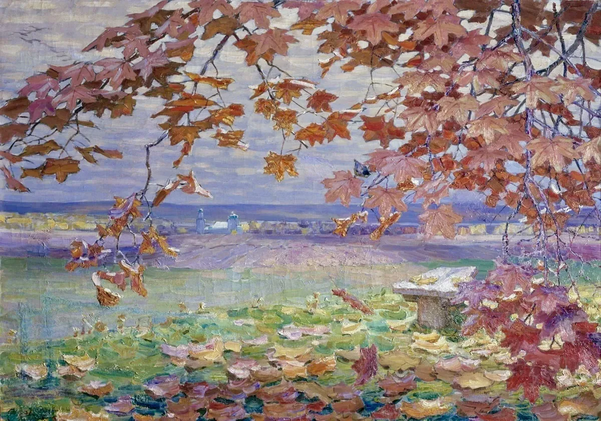 Аполлинарий Васнецов «Осенние листья» 1908 г.