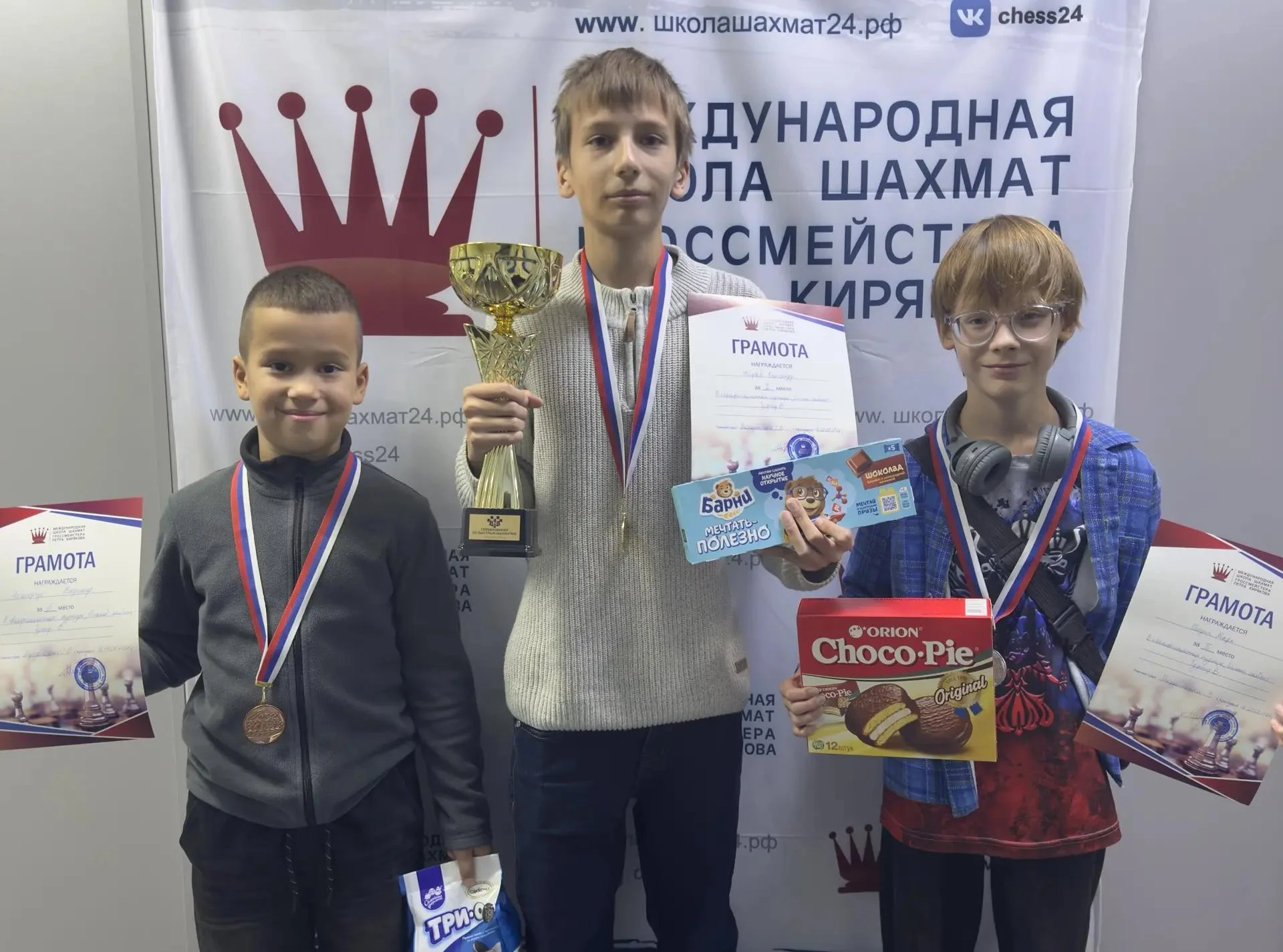 ♟️ Итоги квалификационного турнира «Осенний гамбит», турнир В