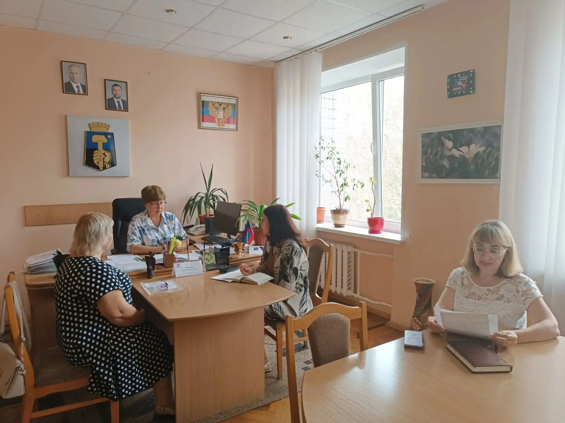 Сегодня, 14 сентября,  руководитель Управы Пролетарского внутригородского района админи...