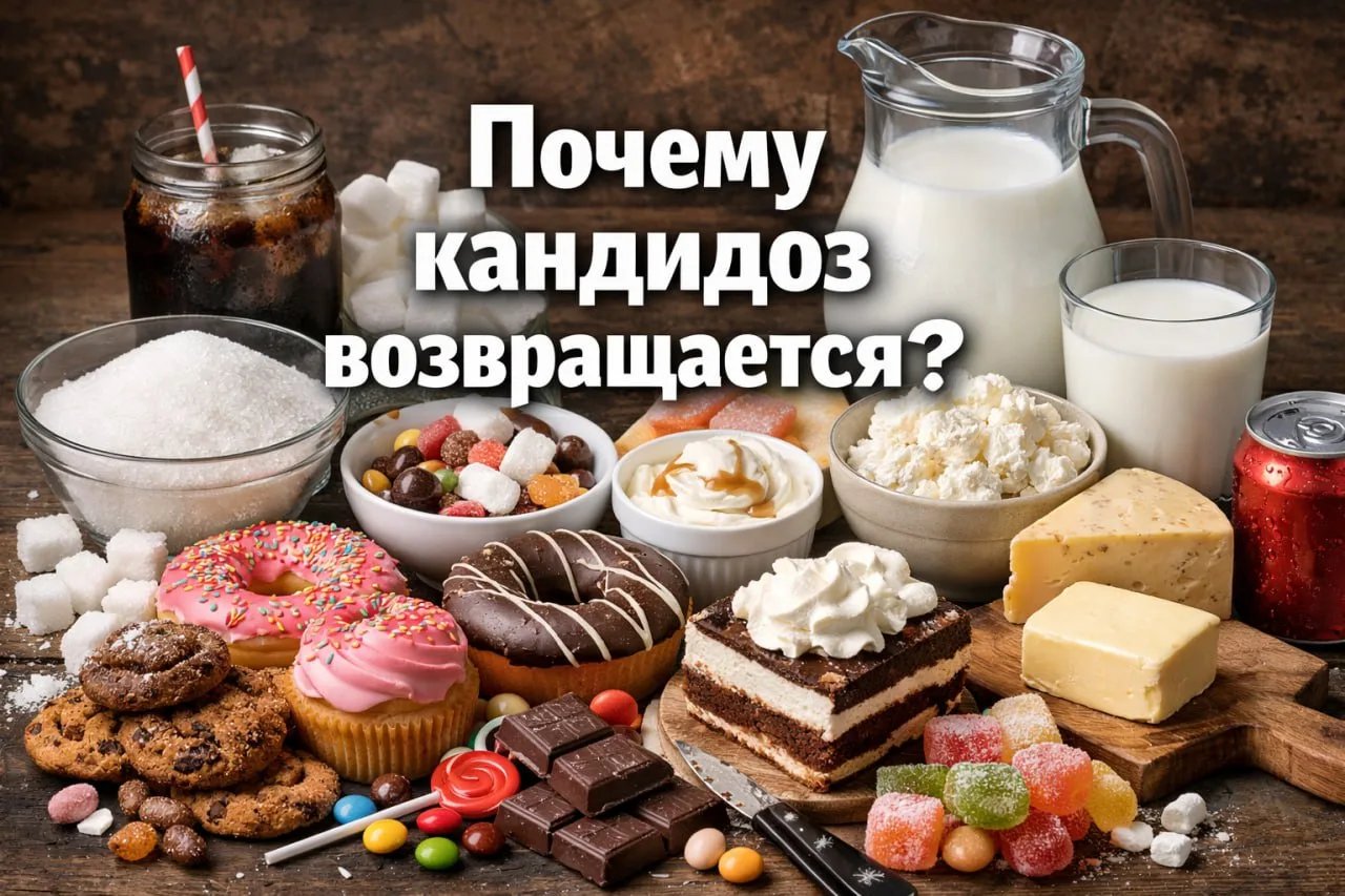 Почему кандидоз постоянно возвращается  Каждая пятая женщина в возрасте 35–55 лет сталкивается с кан