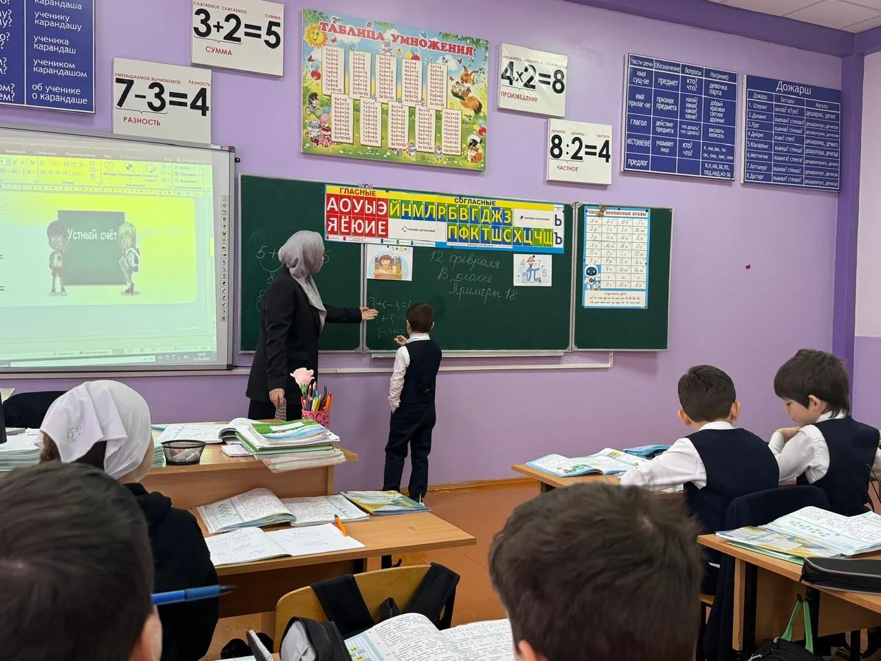 Администрация  МБОУ « СОШ 1 им.А.Л. Ярычева с.Кулары» в рамках внутришкольного контроля 12.02.2026 г