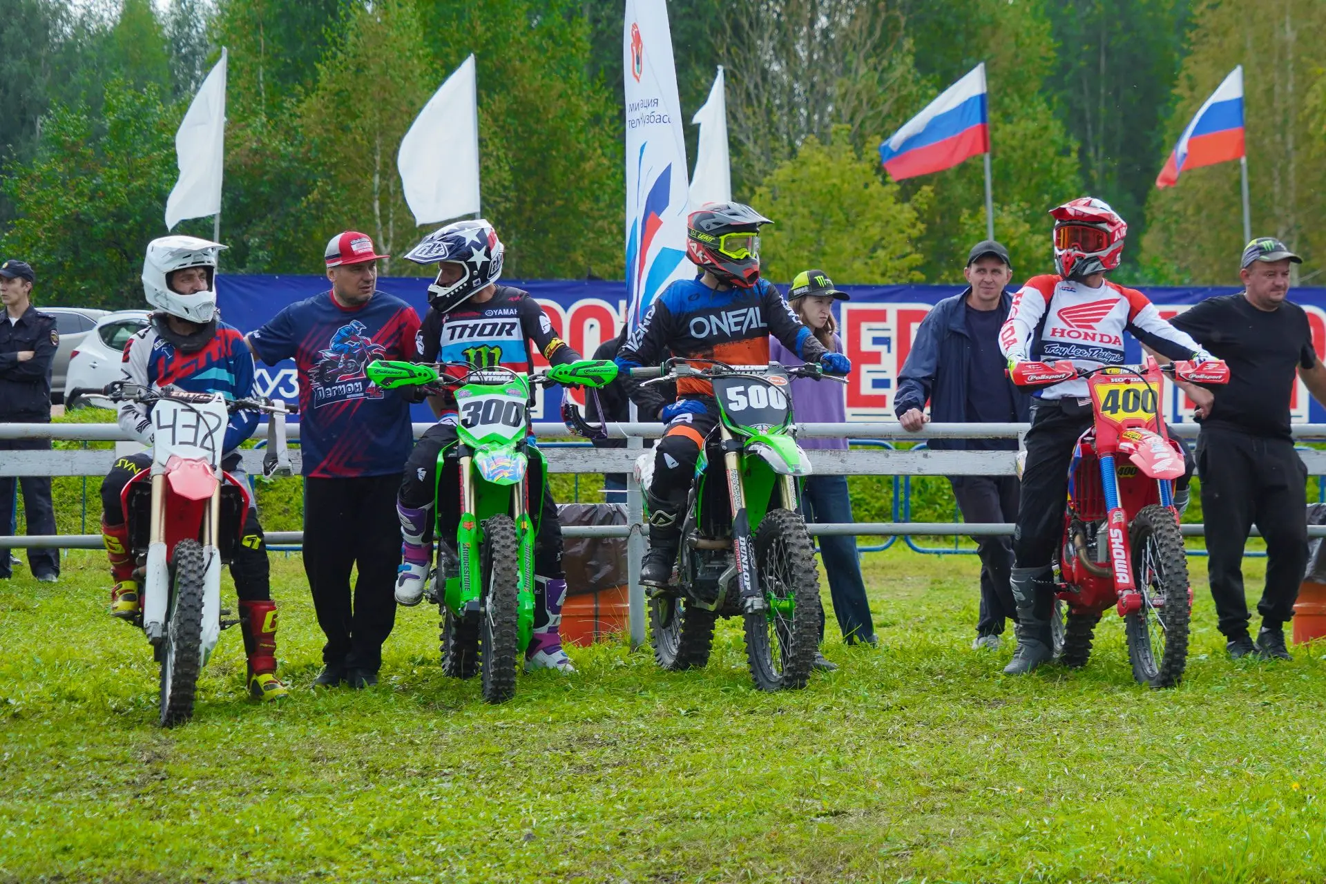 🏁 В Прокопьевске дан старт этапу Чемпионата России по мотокроссу на мотоциклах с коляс...