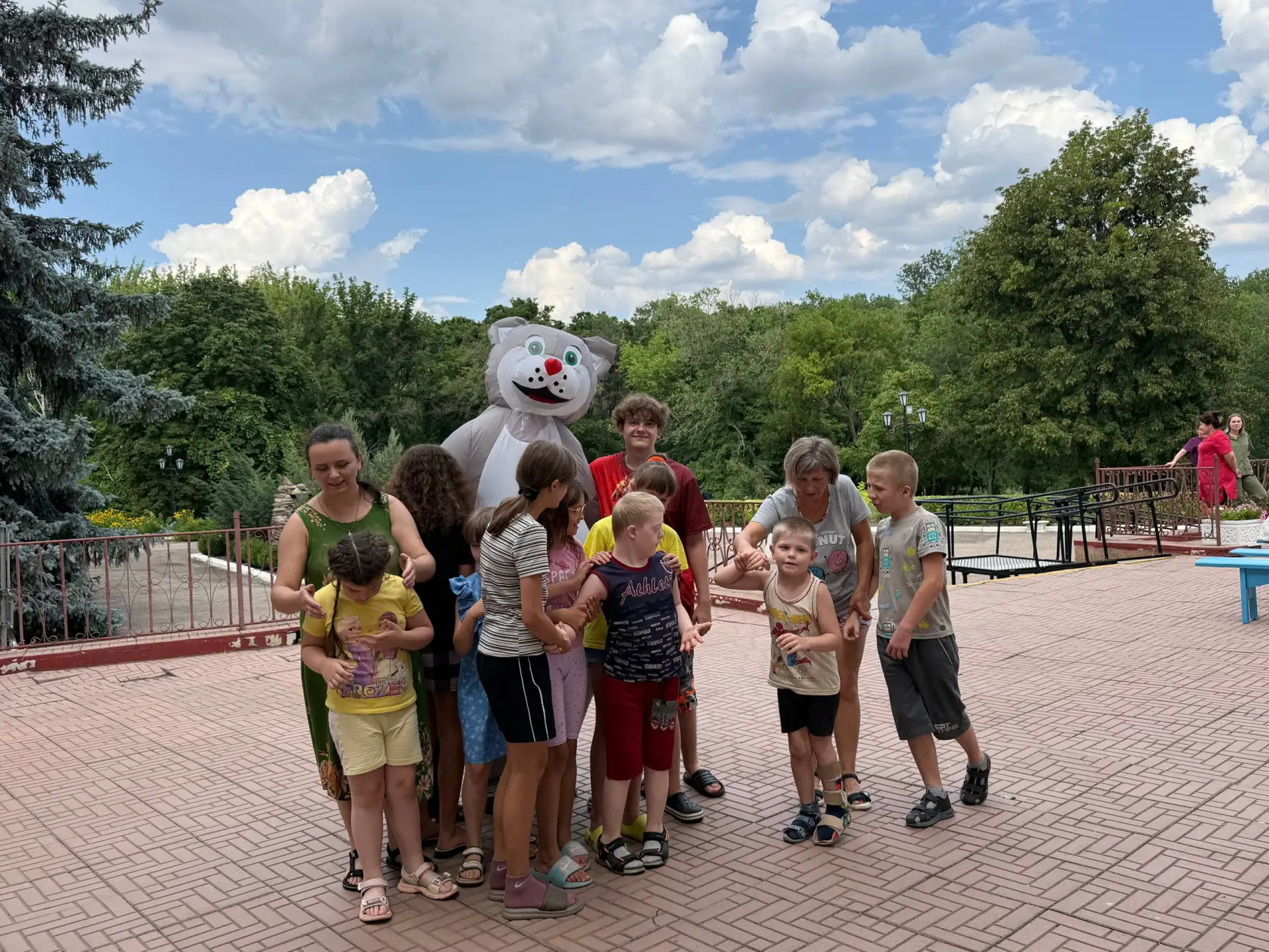 🎈В селе Великий Суходол провели развлекательную программу для детей 

🌟28 июля в селе Великий Сухо