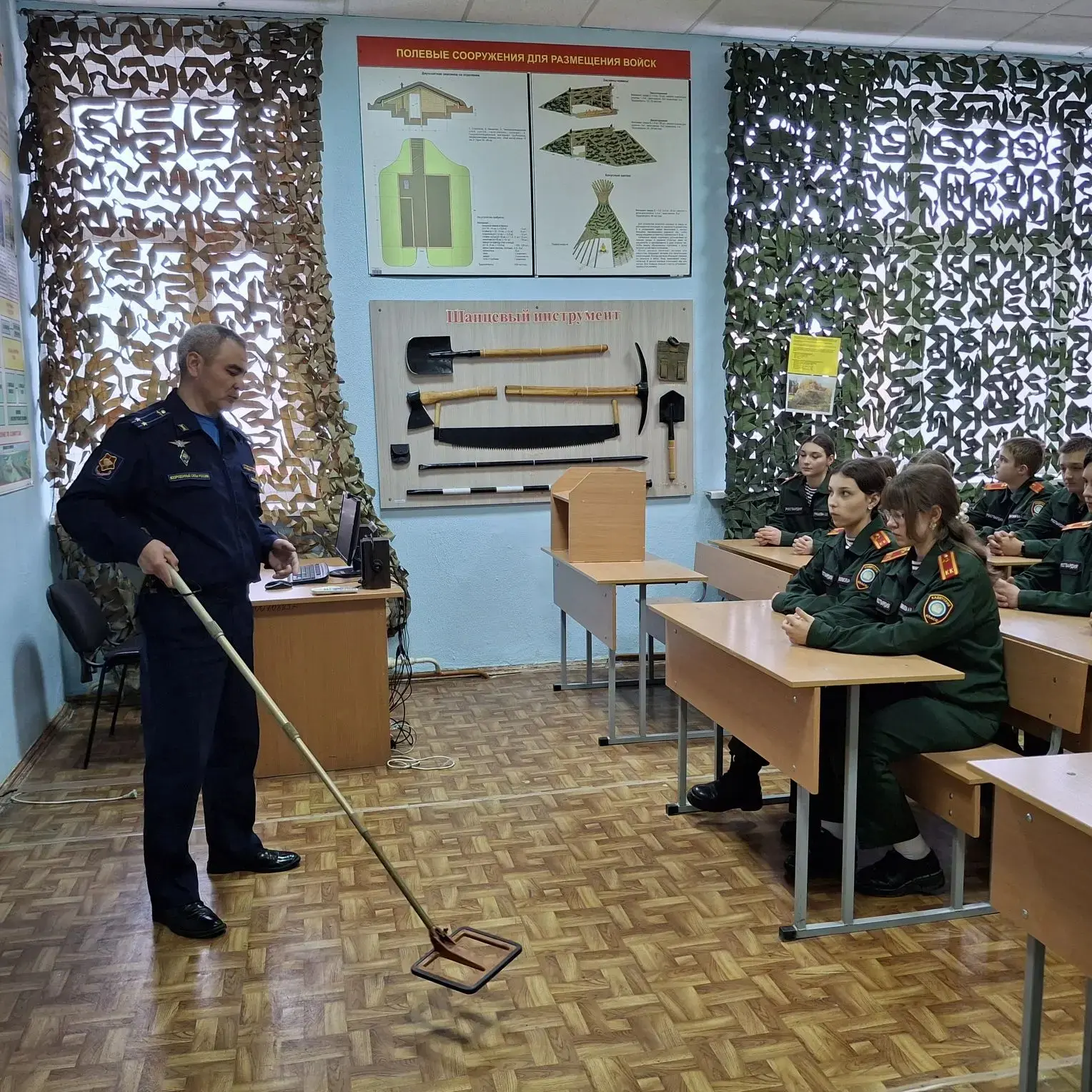Сегодня, 10 апреля, нас посетил кадетский класс 96-го лицея г. Уфы. Ребята побывали на ...