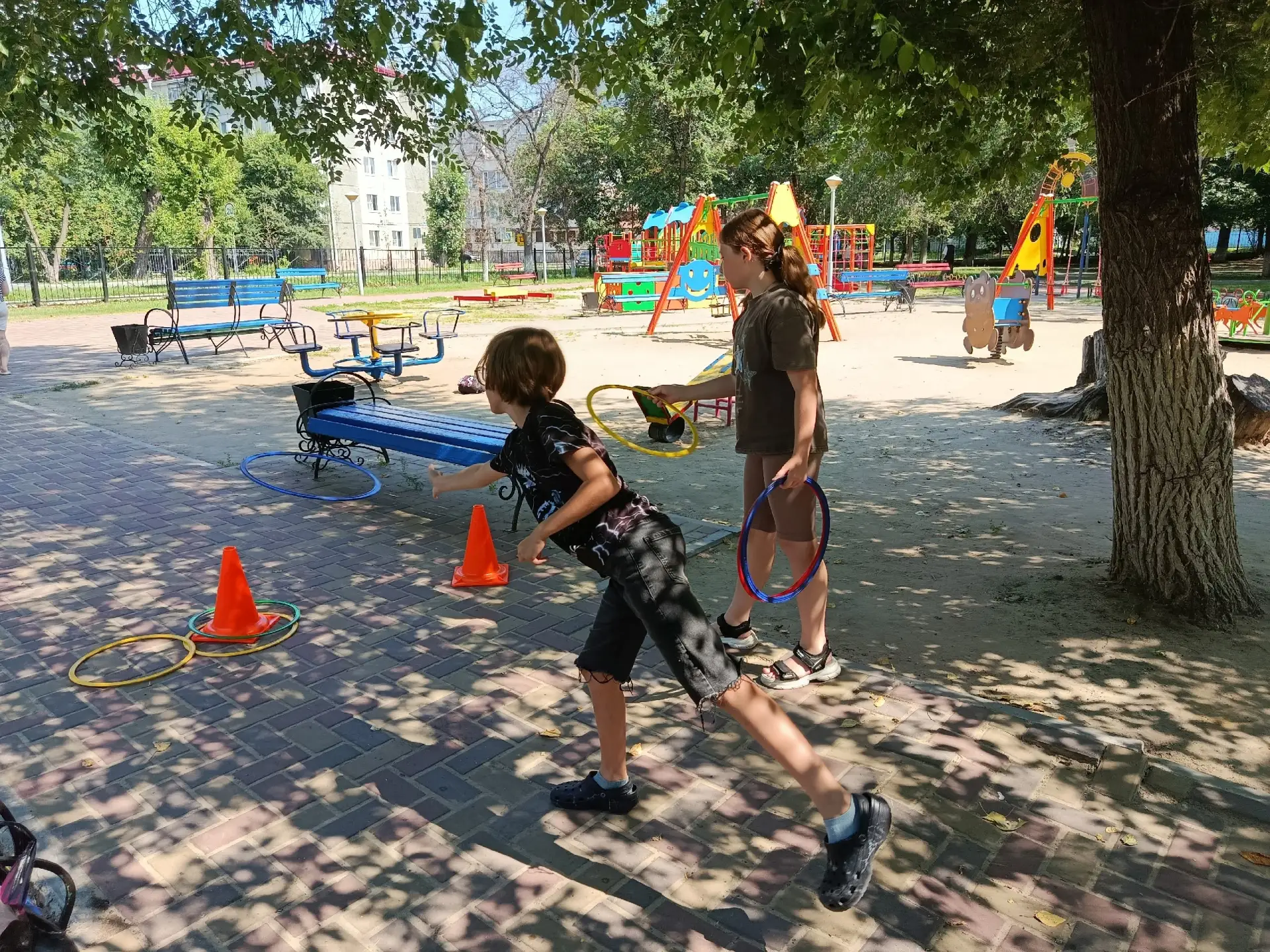 09 июля в Детском парке прошли Веселые игры «Энергия движения».🏃‍♂️
Ребята преодолевали полосу преп