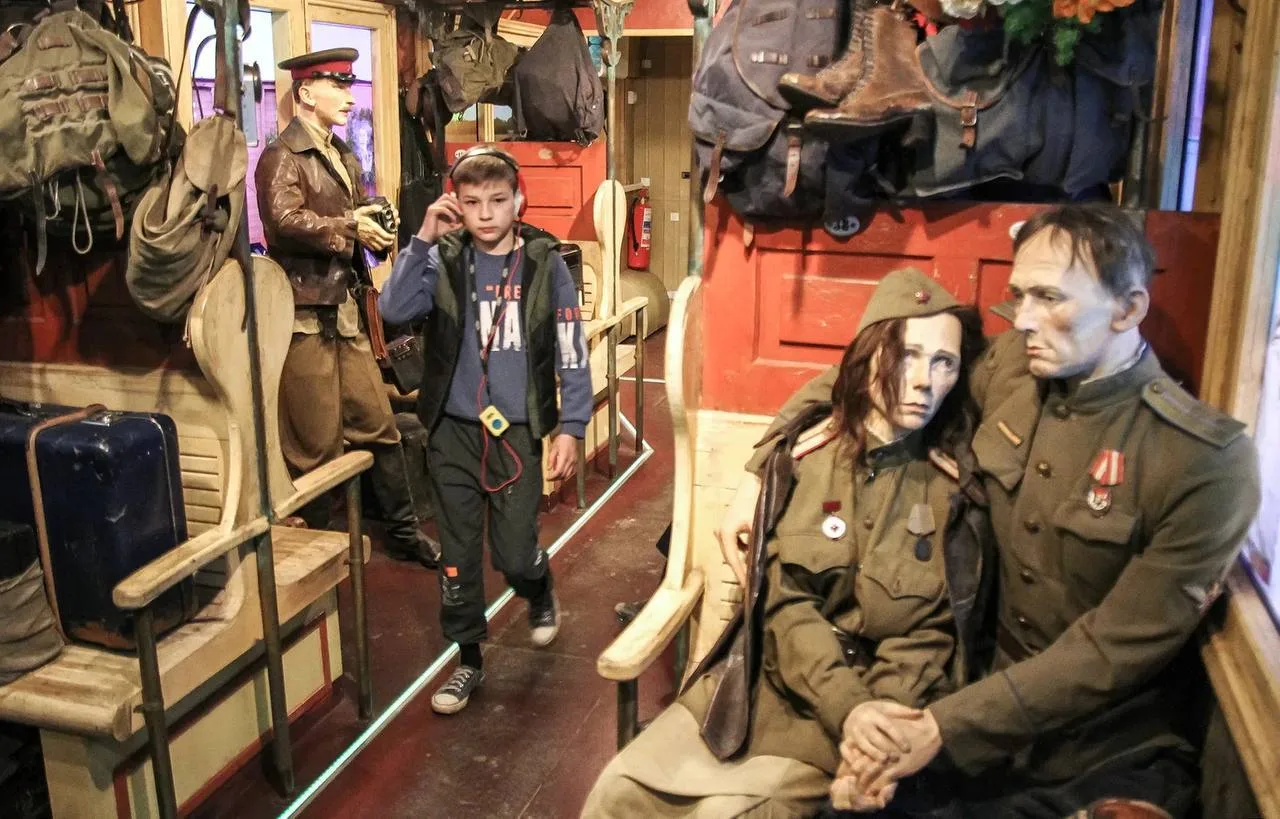 🚂 «Поезд Победы» приедет в Архангельскую область на следующей неделе.  Интерактивная выставка развер