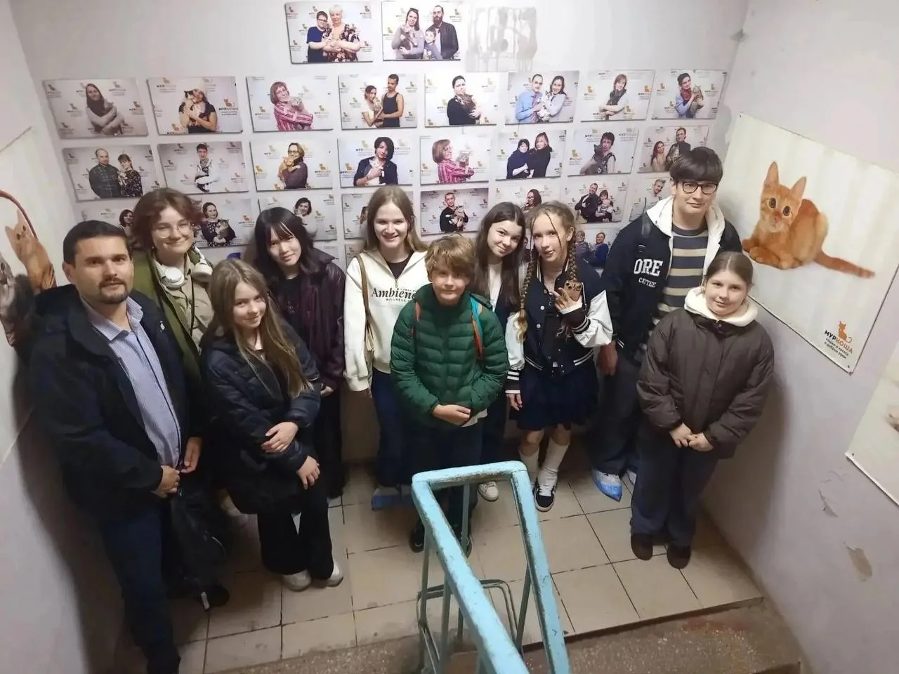 🐾 Школьники помогают животным найти новый дом