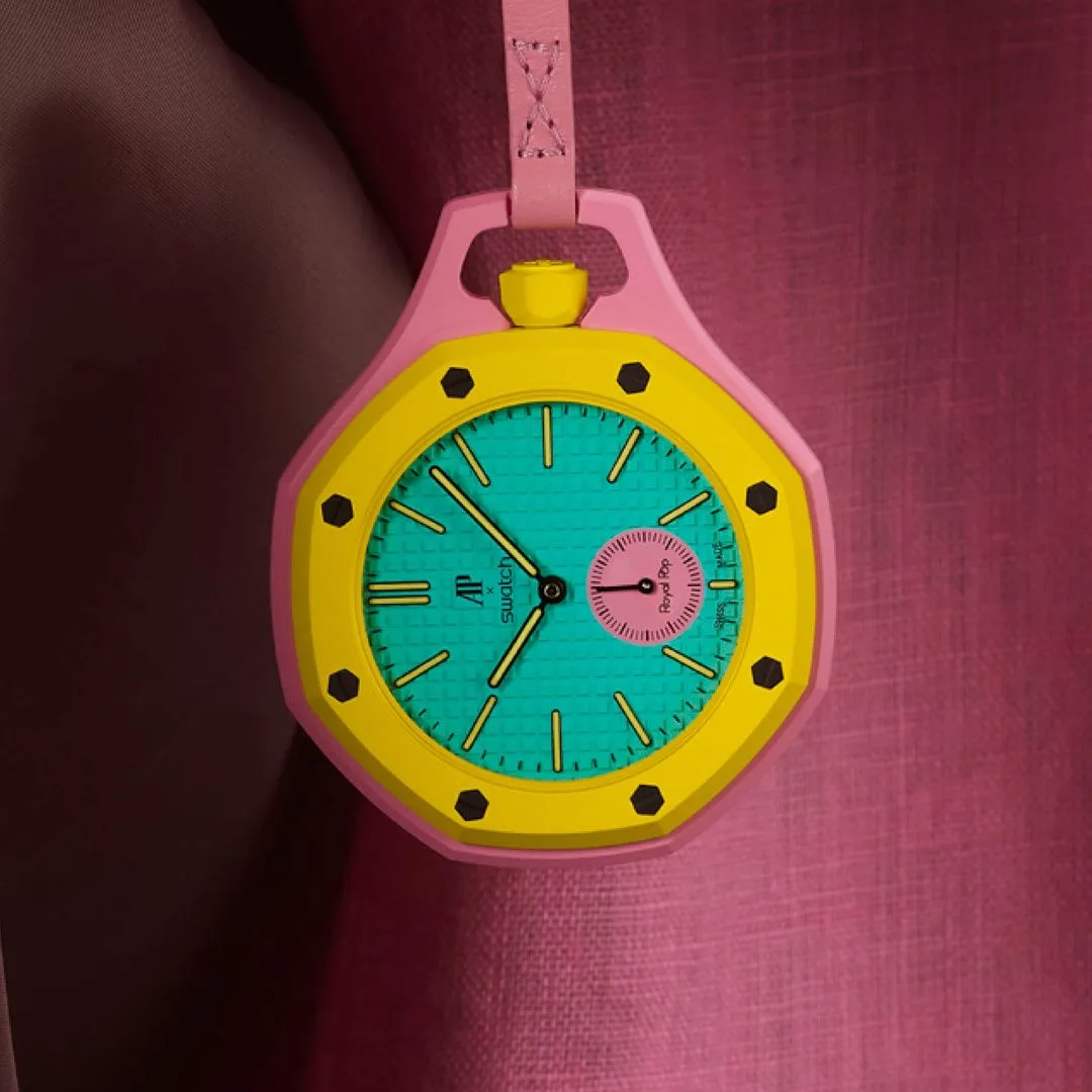 Прогрев дня: фантастическая коллаборация Audemars Piguet × Swatch  Не успела Swatch тизернуть совмес
