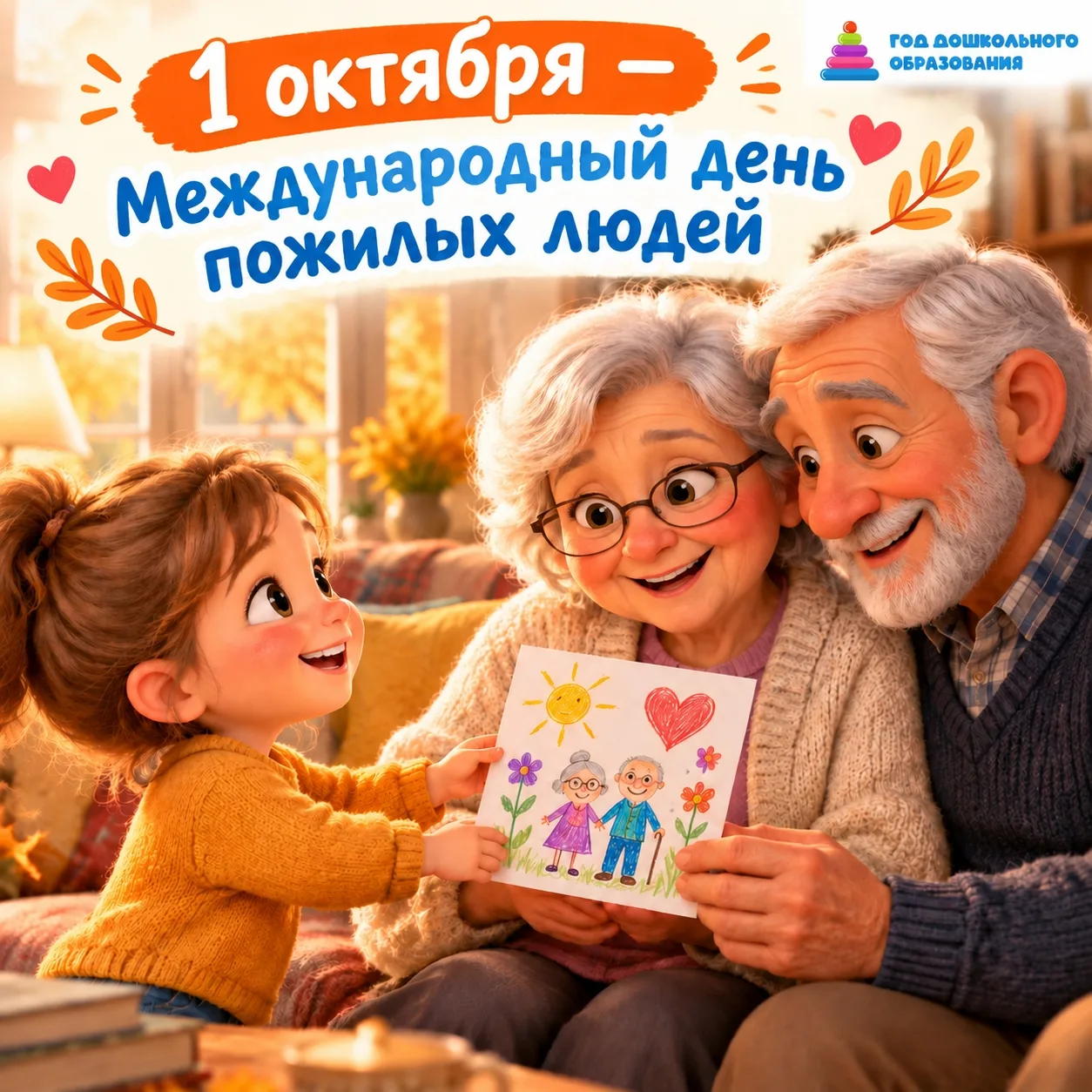 💛 Сегодня — день самого тёплого поколения.