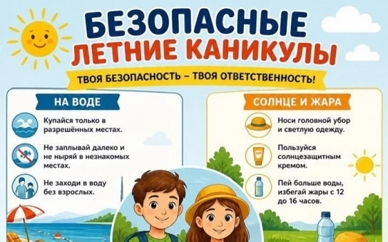 НЕДЕЛЯ, НАПРАВЛЕННАЯ НА СНИЖЕНИЕ СМЕРТНОСТИ ОТ ВНЕШНИХ ПРИЧИН 

Безопасное лето: о чем важно помнить