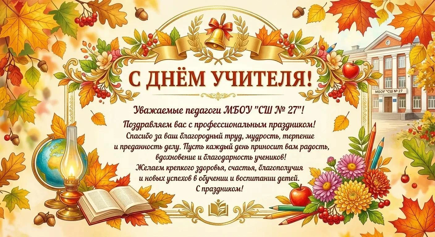 🌟 С Днём учителя! 🌟