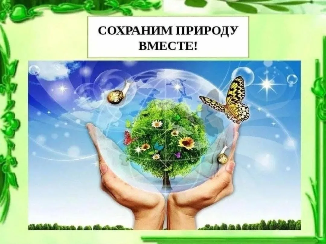 ☝️СОХРАНИМ ПРИРОДУ!