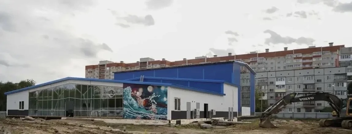 Бассейн на Фрязиновской в Вологде готов на 80%