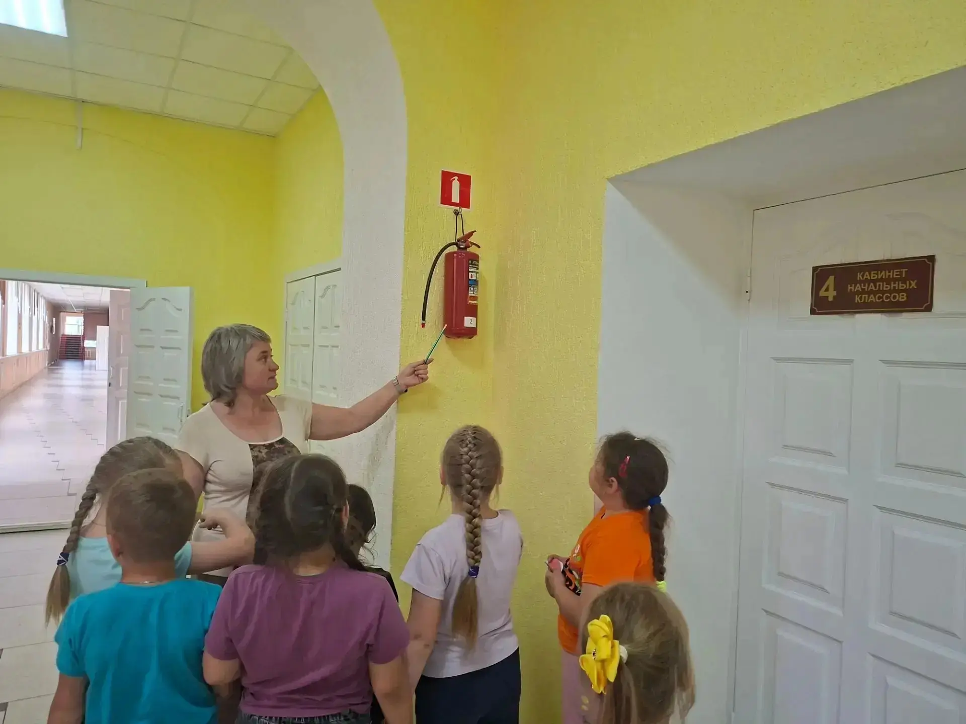 🧯🌞Сегодня в пришкольном лагере «Солнышко» состоялась увлекательная беседа о пожарной безопасности.