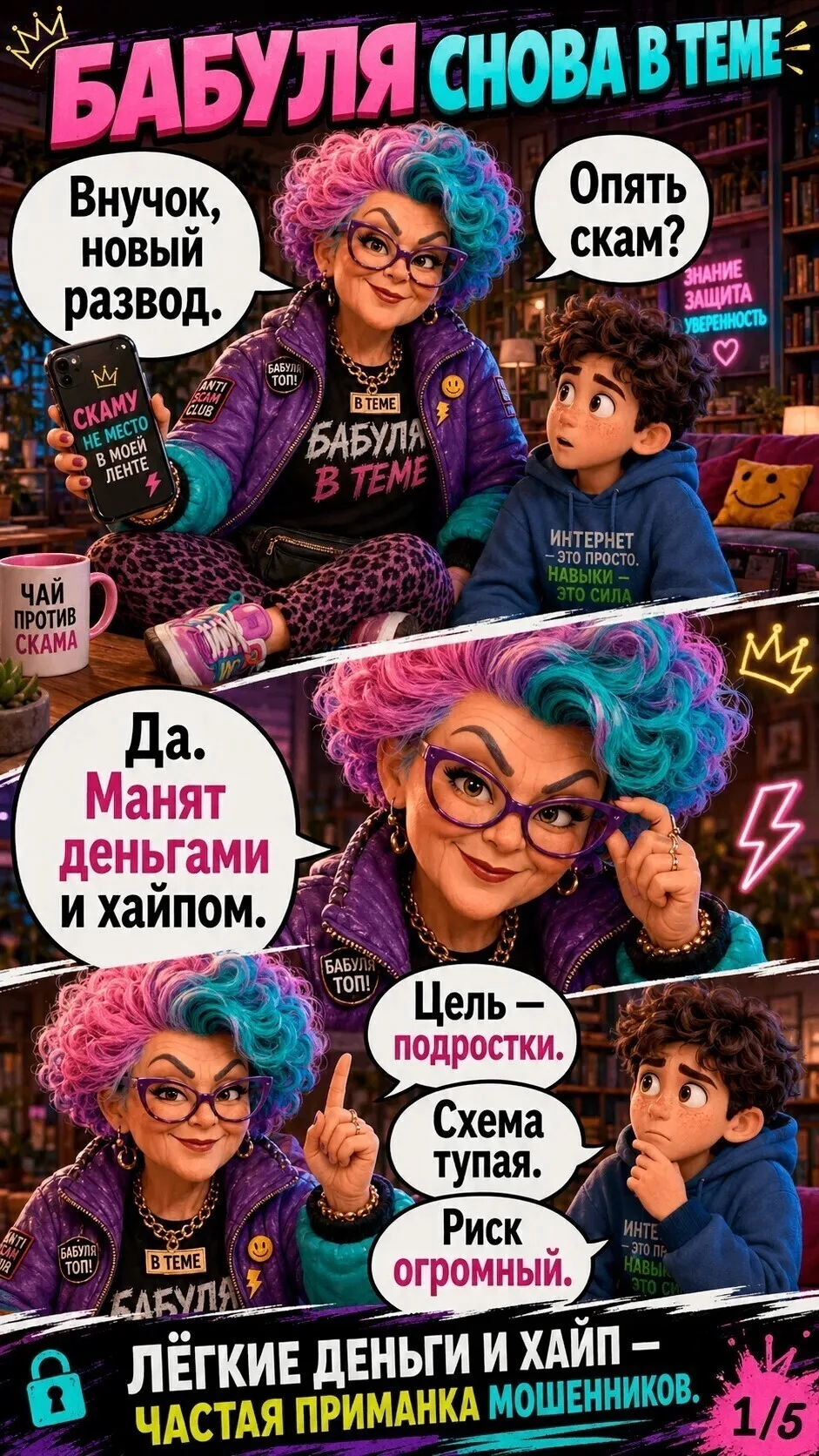 Незнакомцы обещают тебе «лёгкие деньги»?