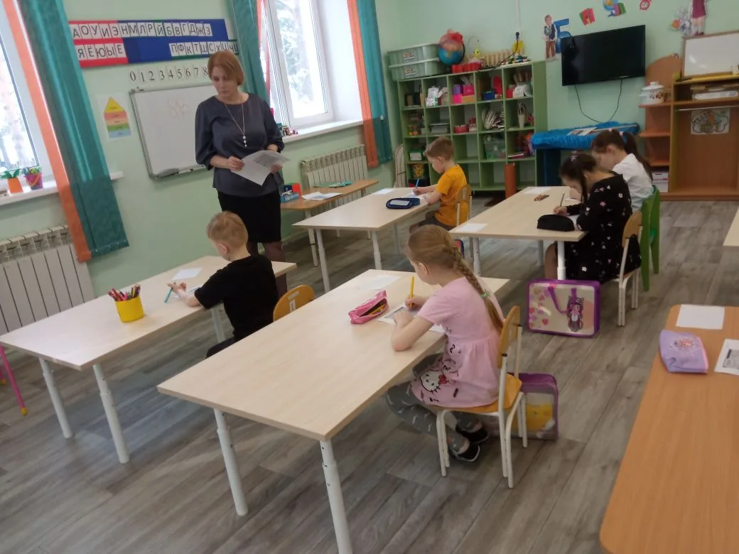 Интеллектуальная олимпиада проведена в подготовительной группе детского сада, с целью выявления инте