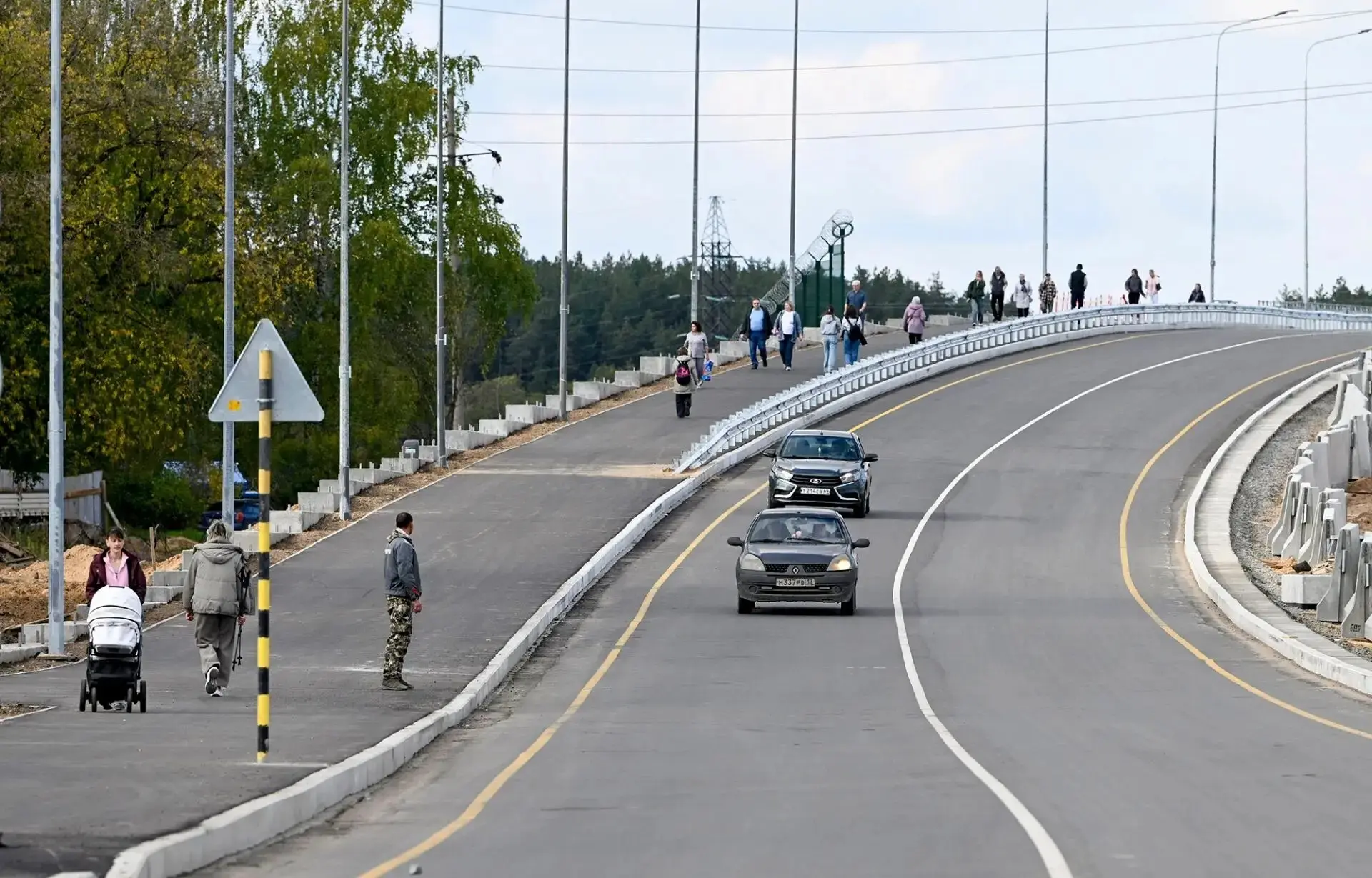 В Твери решением Губернатора Виталия Королева запущено движение по Западному мосту