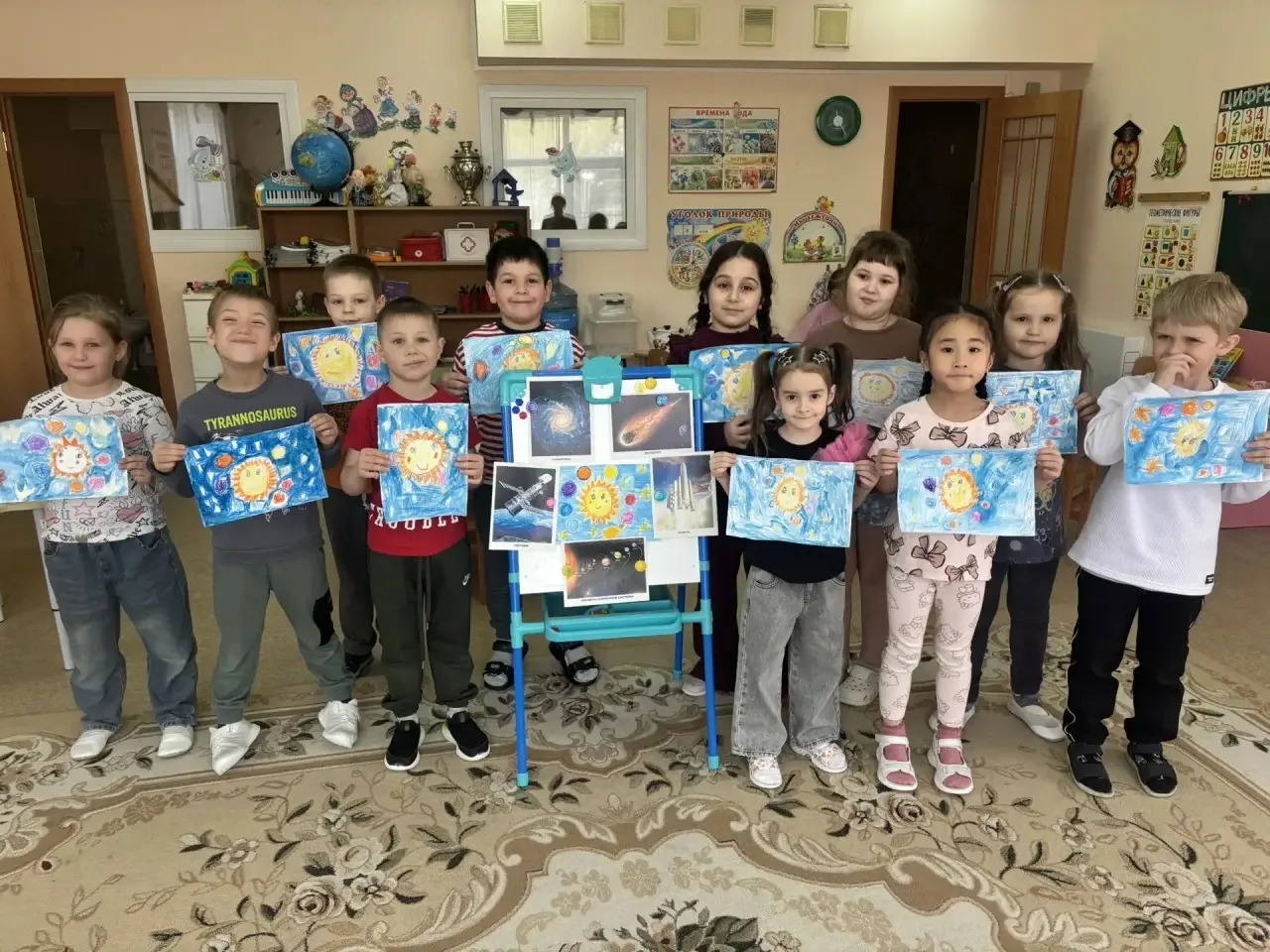 В подготовительной группе «Звёздочки» проходит неделя посвящена я космосу.🚀