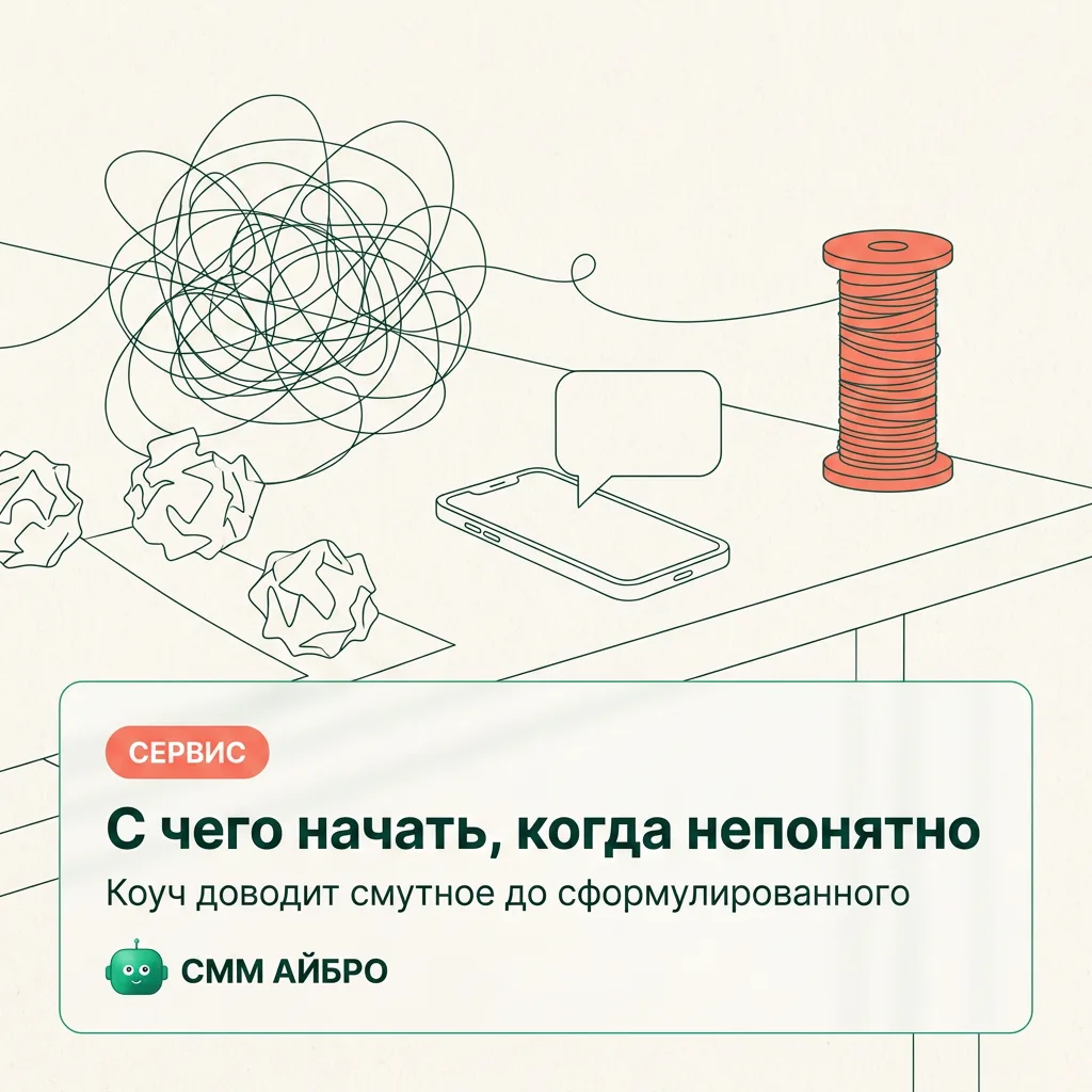 🌿 С чего начать, когда непонятно, с чего