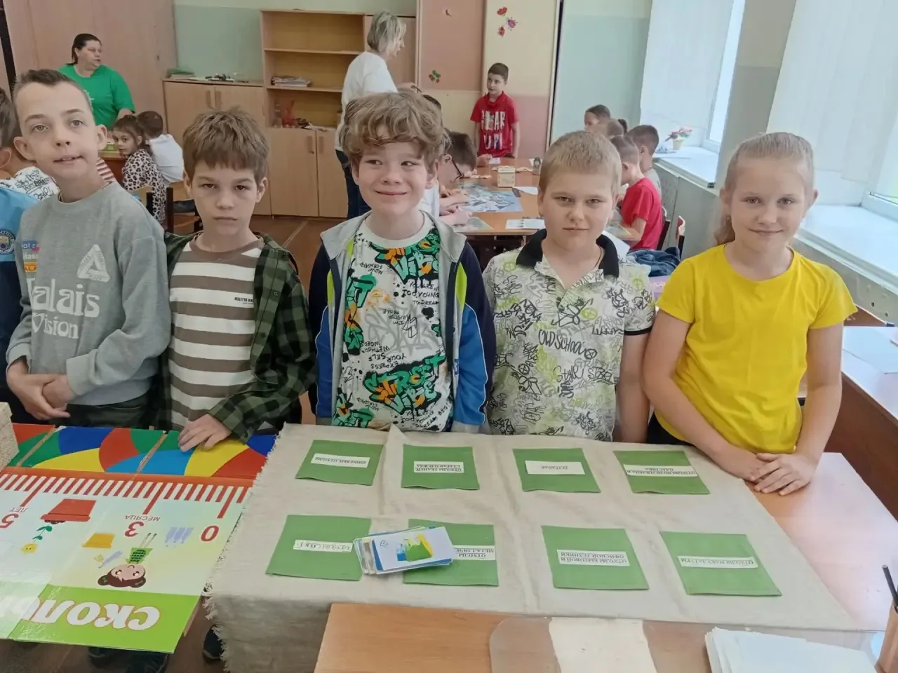 «Разделяем вместе!»
🌿Для воспитанников пришкольного лагеря проведена увлекательная игра по станциям