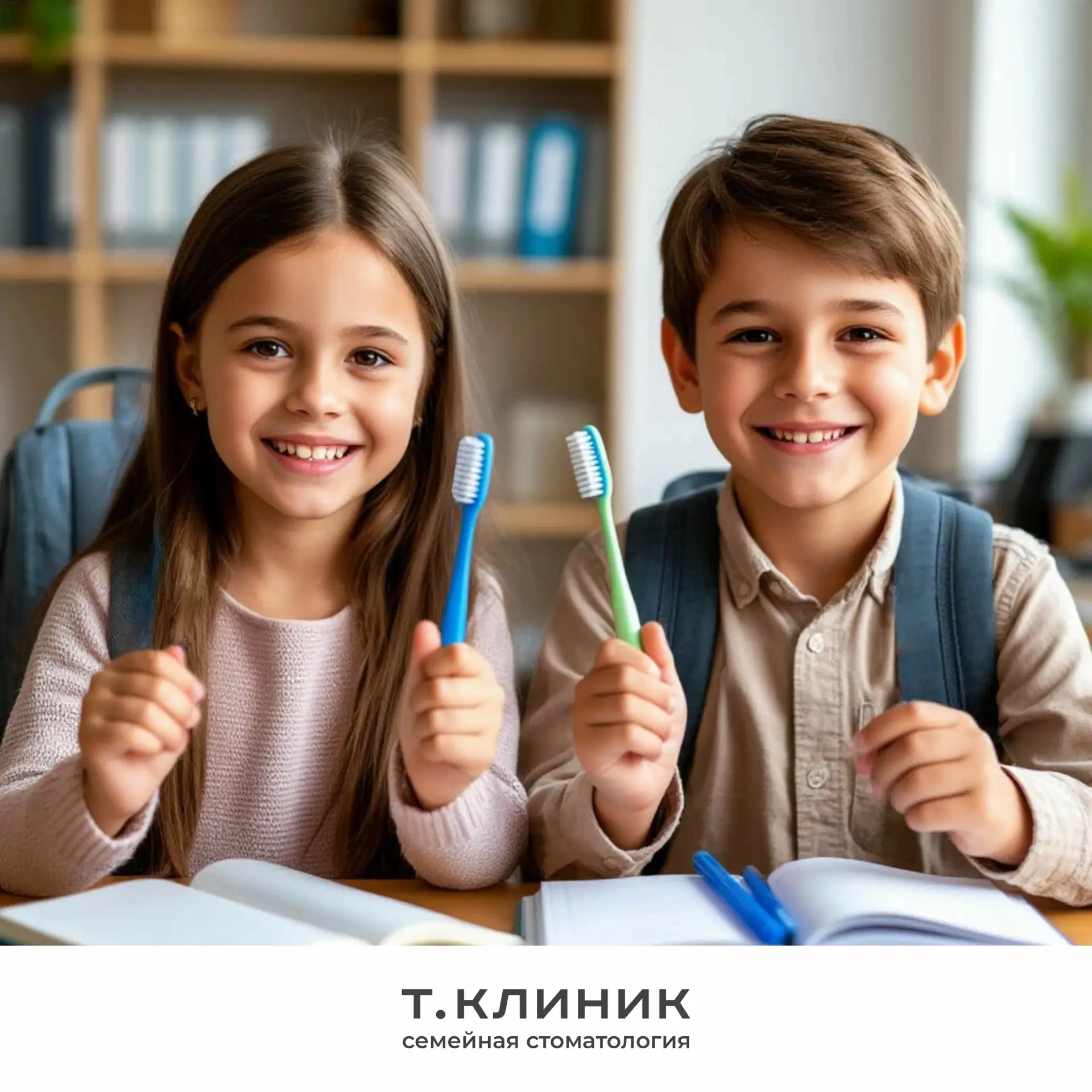 Здоровые привычки начинаются не с учебников, а с улыбки 🦷
