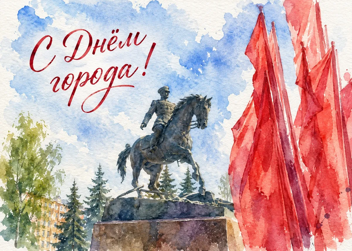 "Калужские новости" подготовили открытки ко Дню города
