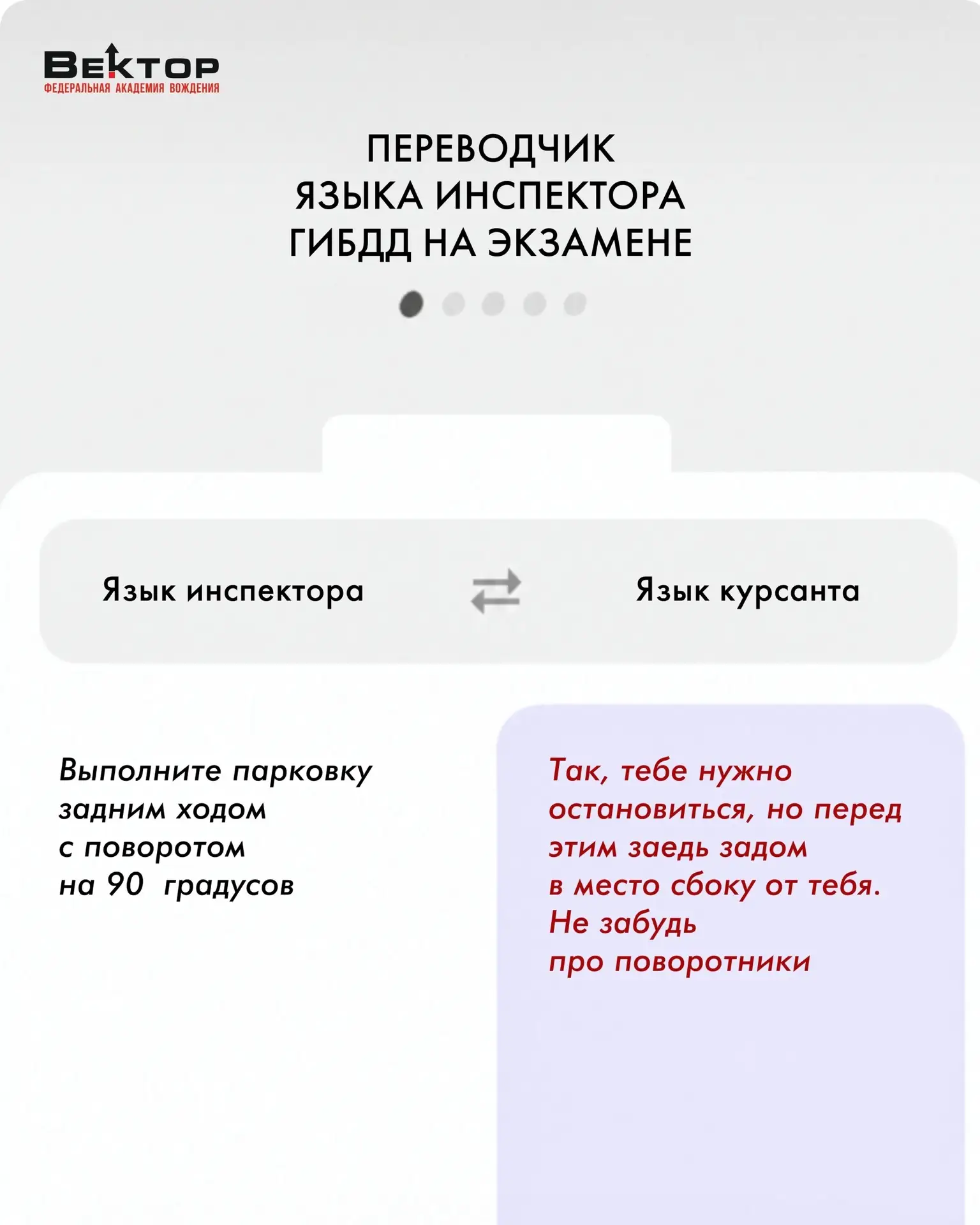 Подготовили для тебя переводчик языка инспектора, чтобы ты чувствовал себя гораздо увереннее на экза
