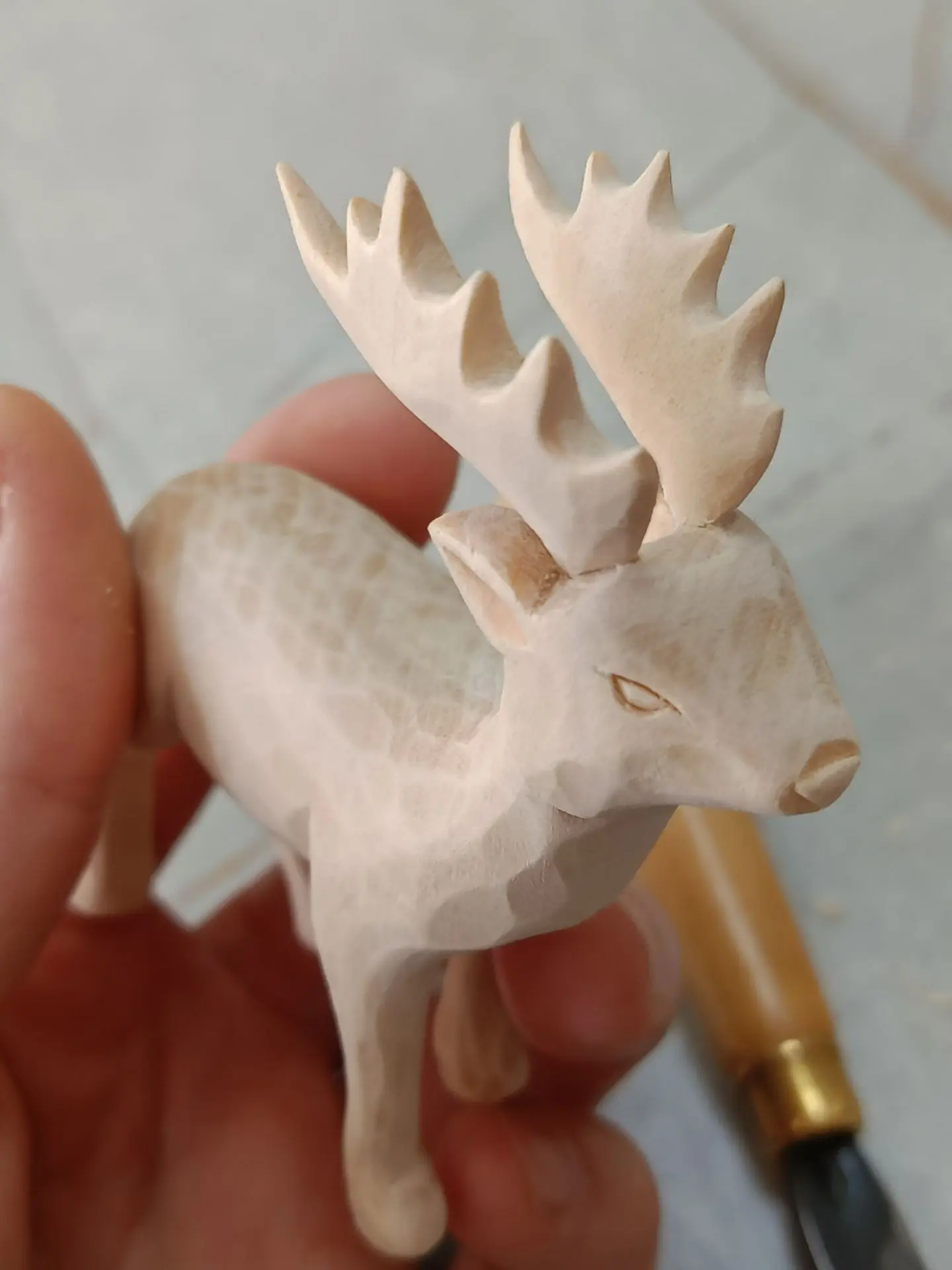 А эта работа посложнее по сравнению с предыдущим постом🦌🌿❤️