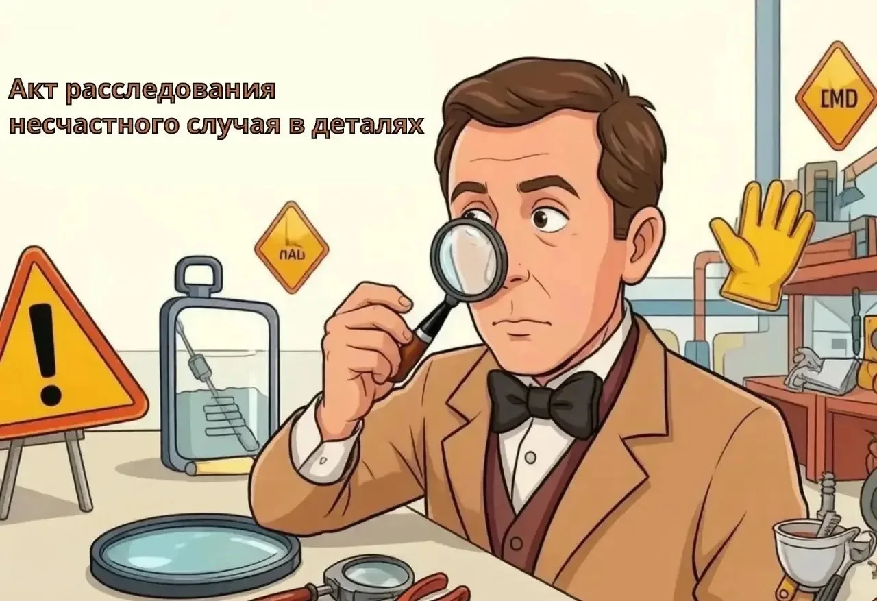 Акт расследования несчастного случая в деталях 👆🏻