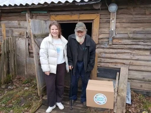 🌼Благотворительный фонд «Дари Надежду» из г. Москва организовал доставку продуктовых наборов пожилым