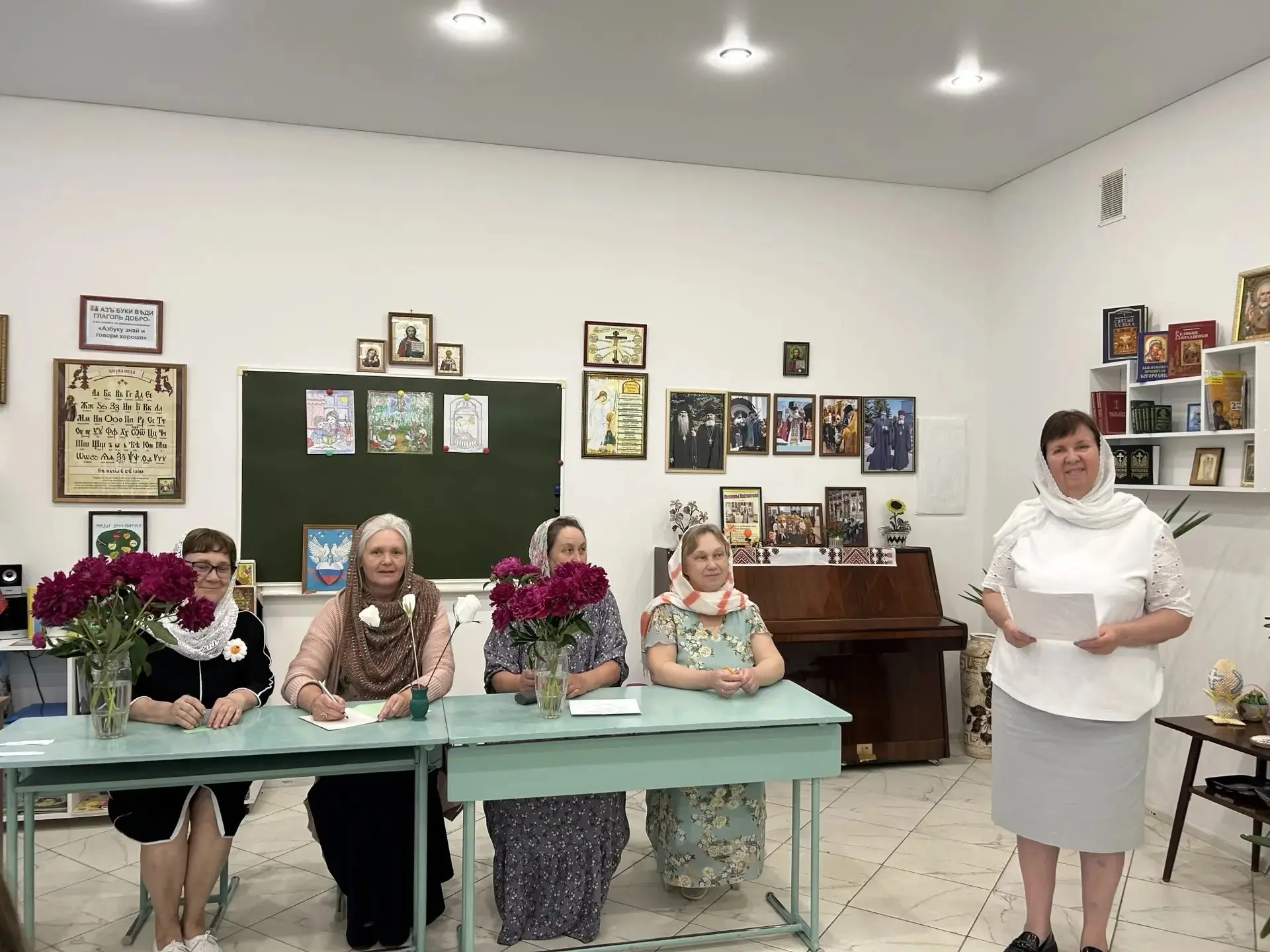 В воскресенье, 7 июня, в Воскресной школе Свято-Андреевский храм, г.Маркс прошло заключ...